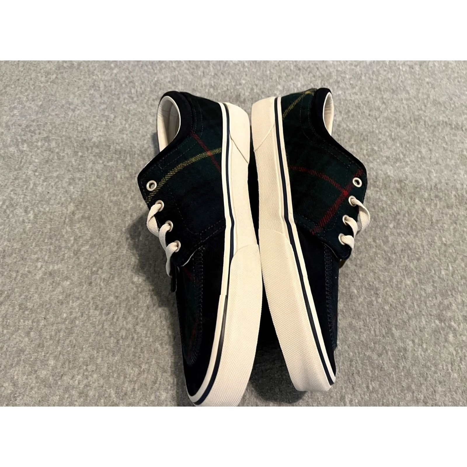 Polo Ralph Lauren Polo Ralph Lauren Faxon X Plaid Leather Pony Shoes Mens Size 10 US Sneaker Multicolor Leather & Textile Plaid New Size US M / EU 48-50 / 2 - 3 Thumbnail