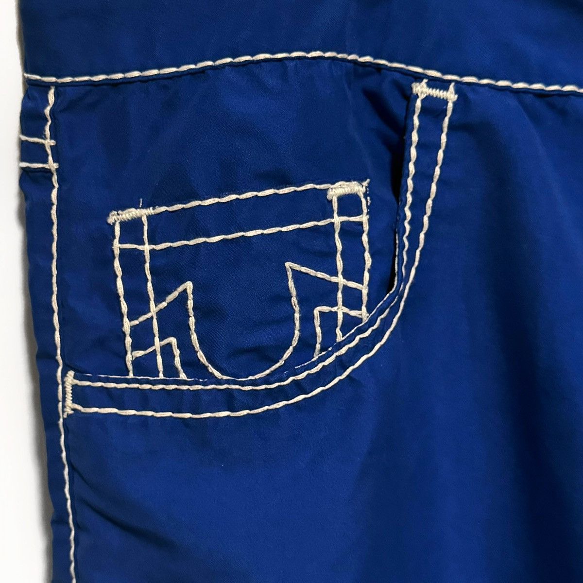 True Religion NWT True Religion Blue Board Shorts Size US 40 / EU 56 - 3 Thumbnail