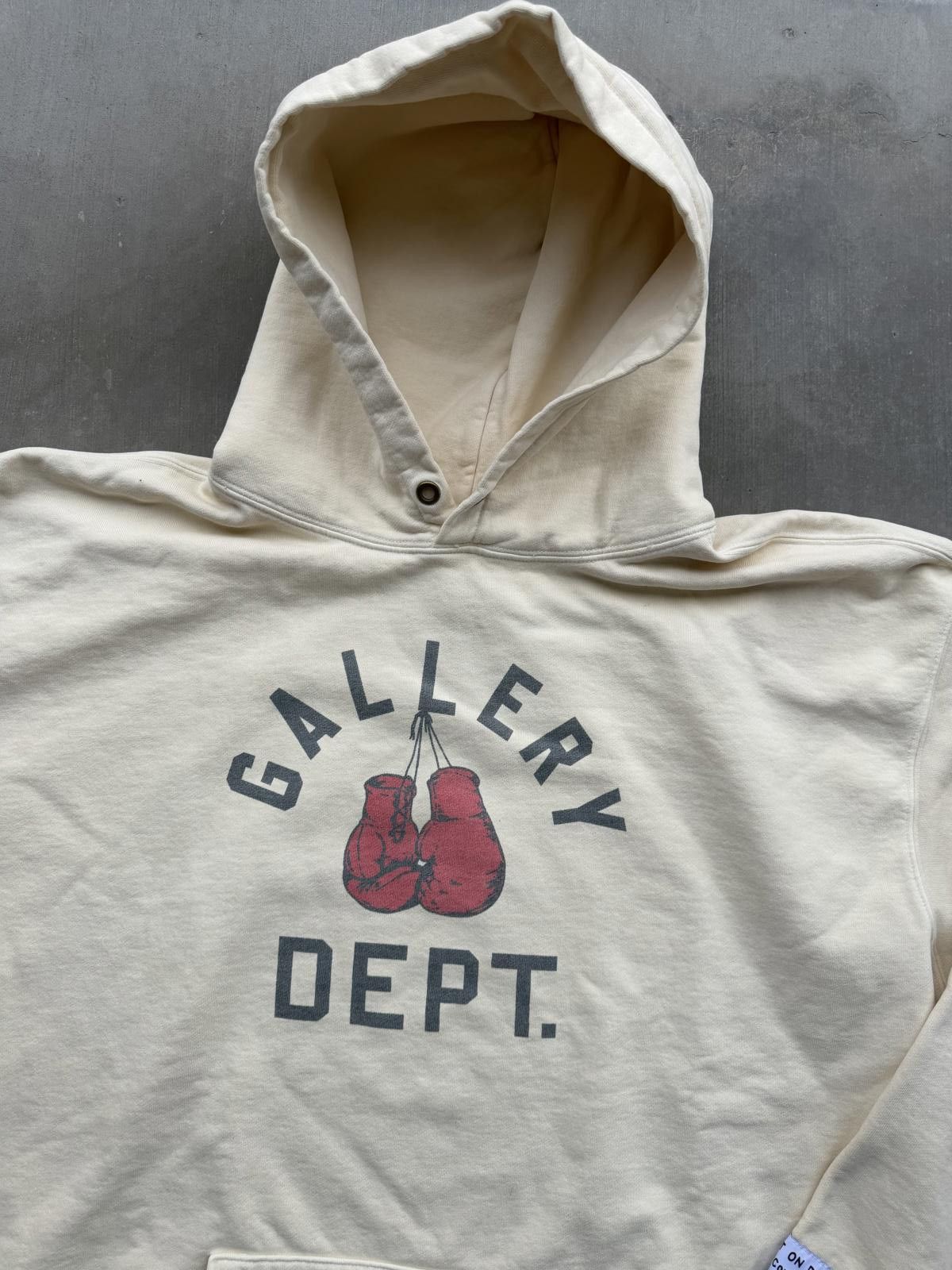 Other Gallery Dept. Boxing Gloves Hoodie – Cream – Size XXL – New Size US XXL / EU 58 / 5 - 2 Thumbnail