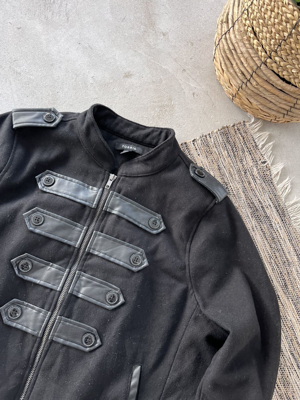Other Hype Vintage Torrid Wool Napoleon Bomber Jacket Black Y2K Size S / US 4 / IT 40 - 5 Thumbnail