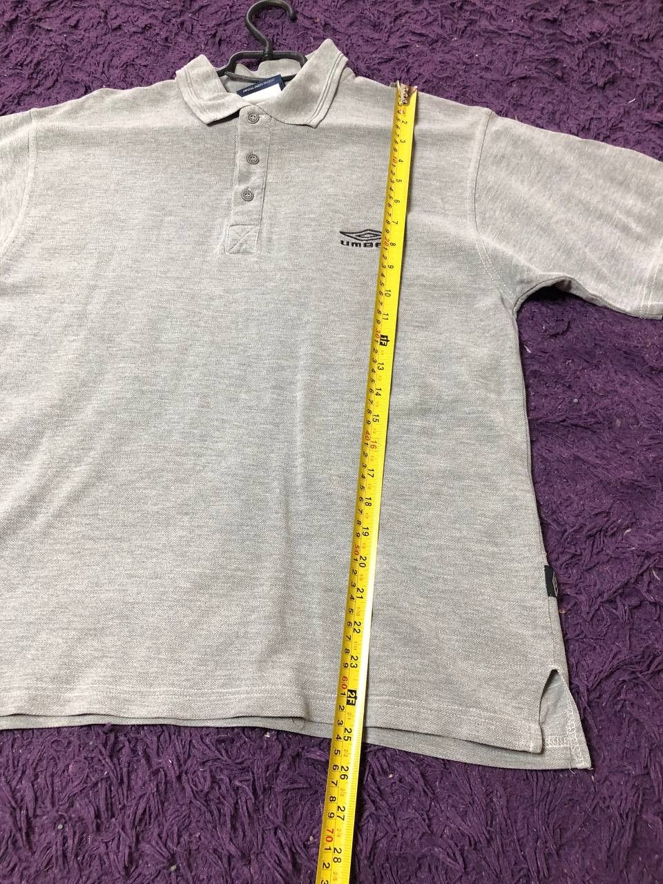 Umbro Umbro Vintage Polo gray Umbro logo T-Shirt Y2K Size US M / EU 48-50 / 2 - 6 Thumbnail