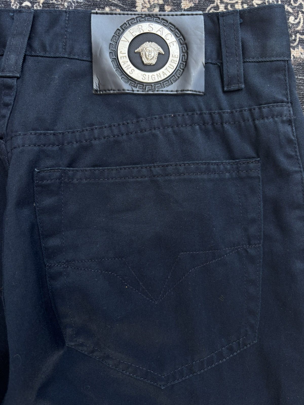 Versace Jeans Couture Versace Classic V 2 Black Pants Size 29" - 10 Thumbnail