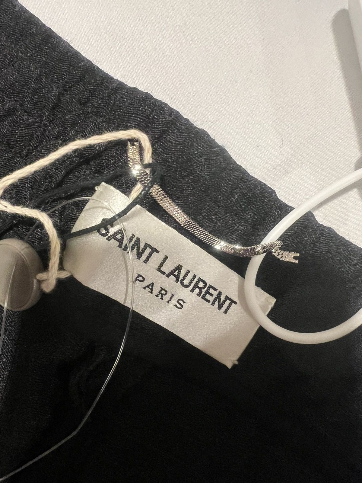 Saint Laurent Paris Saint Laurent men’s silk blend joggers. 52/L. $1350 Size US 36 / EU 52 - 8 Thumbnail