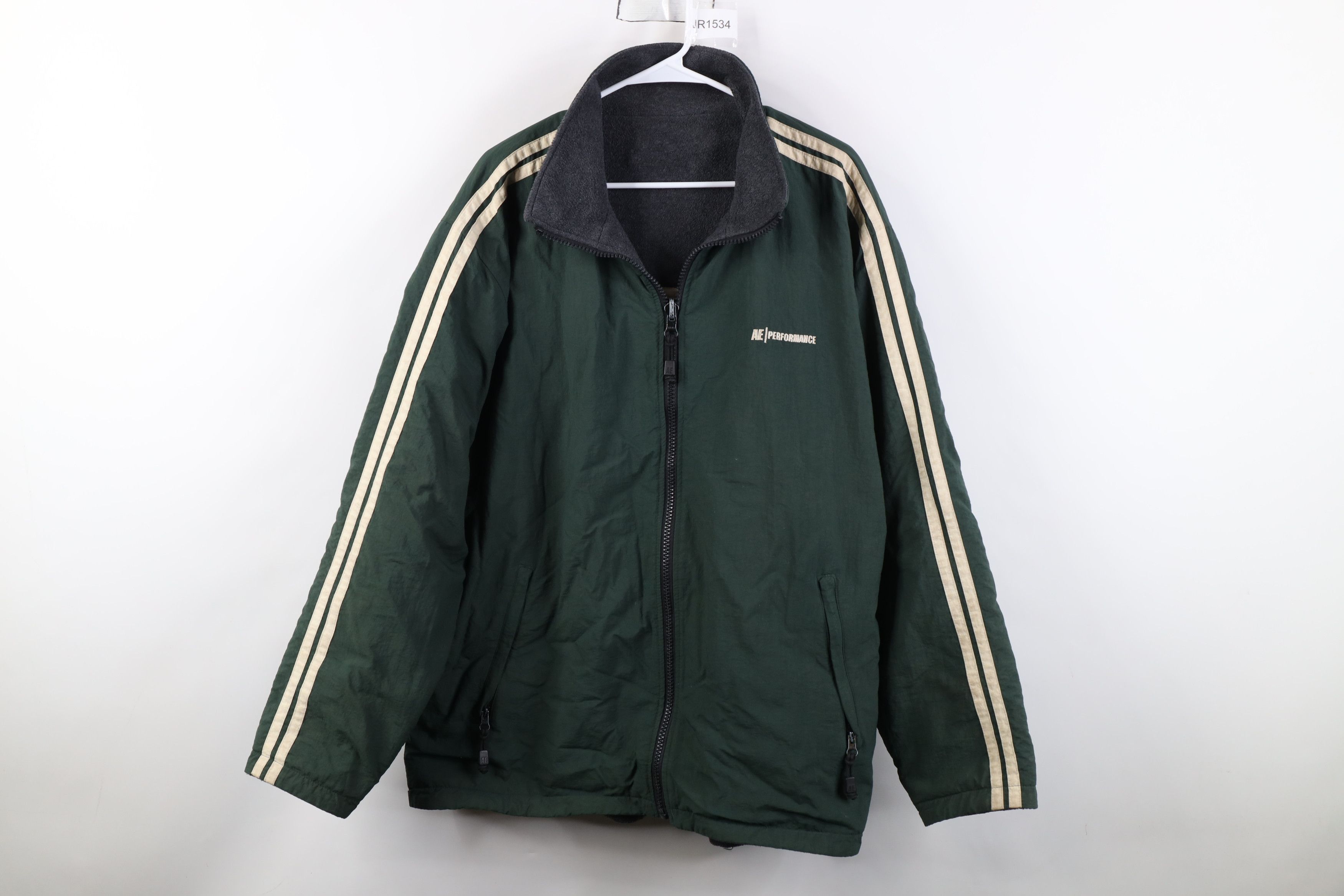 American Eagle Outfitters Vintage 90s American Eagle Reversible Full Zip Jacket Size US XL / EU 56 / 4 - 1 Thumbnail