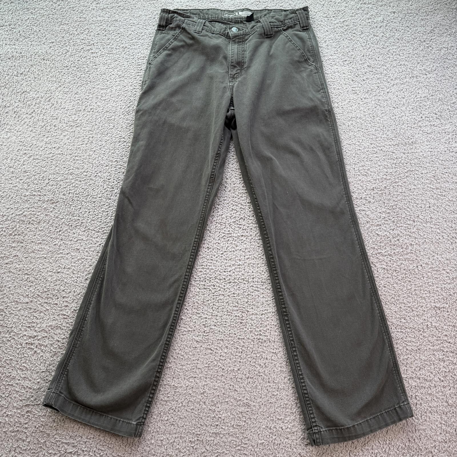 Carhartt Carhartt Relaxed Fit Work Pants Mens 32x32 Gray Carpenter Size US 32 / EU 48 - 1 Thumbnail