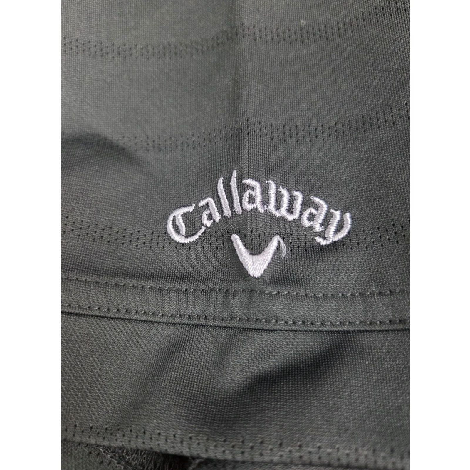 Callaway VINTAGE? No. Callaway Opti Dri Polo Shirt Striped Black Short Sleeve XL Men’s Golf Shirt Size US XL / EU 56 / 4 - 4 Thumbnail