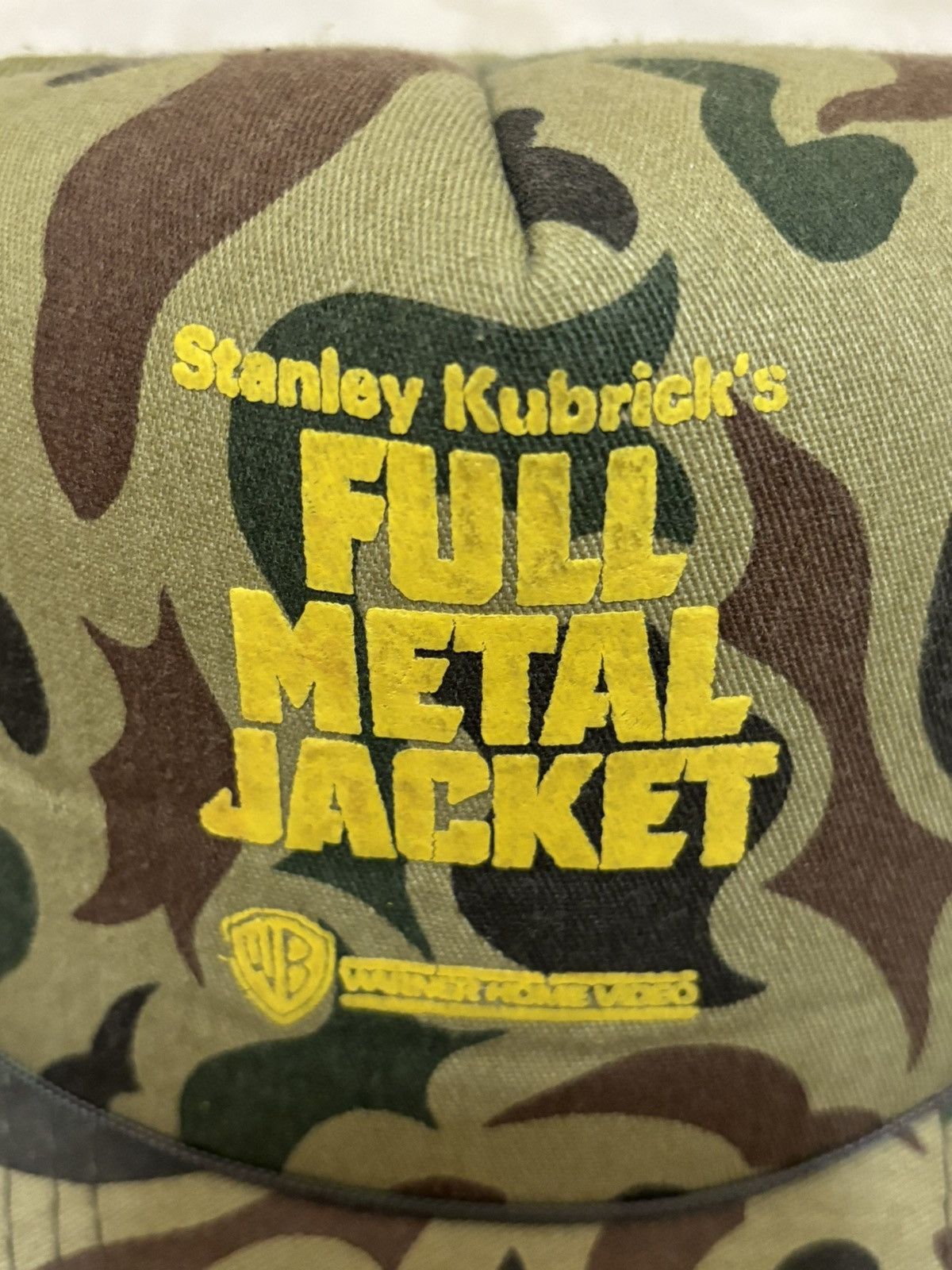 Vintage Rare Vintage 80s Full Metal Jacket Stanley Kubrick Movie Hat Size ONE SIZE - 2 Thumbnail