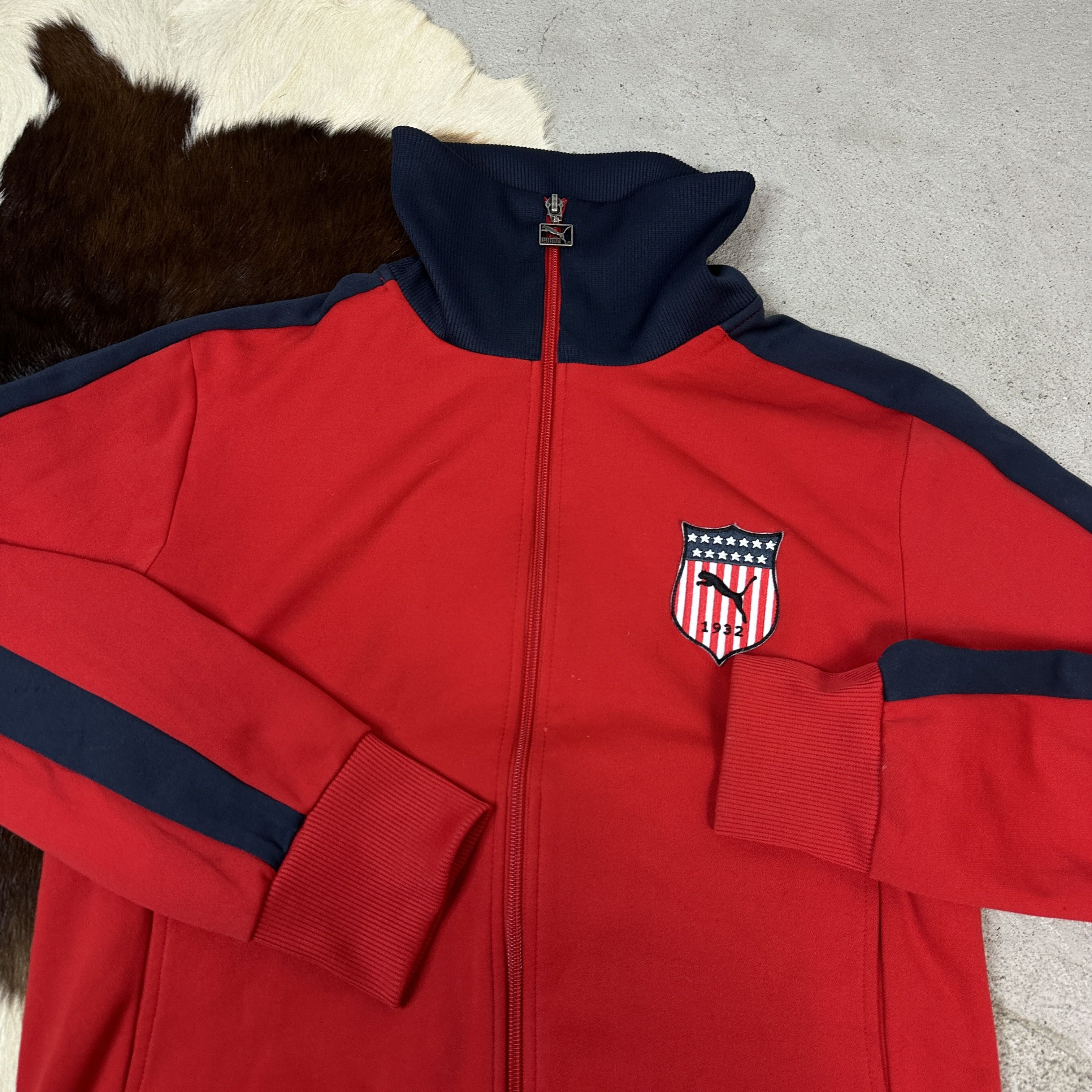Puma × Vintage Vintage Puma Tracksuit 90s Sweatshirt Size US L / EU 52-54 / 3 - 3 Thumbnail