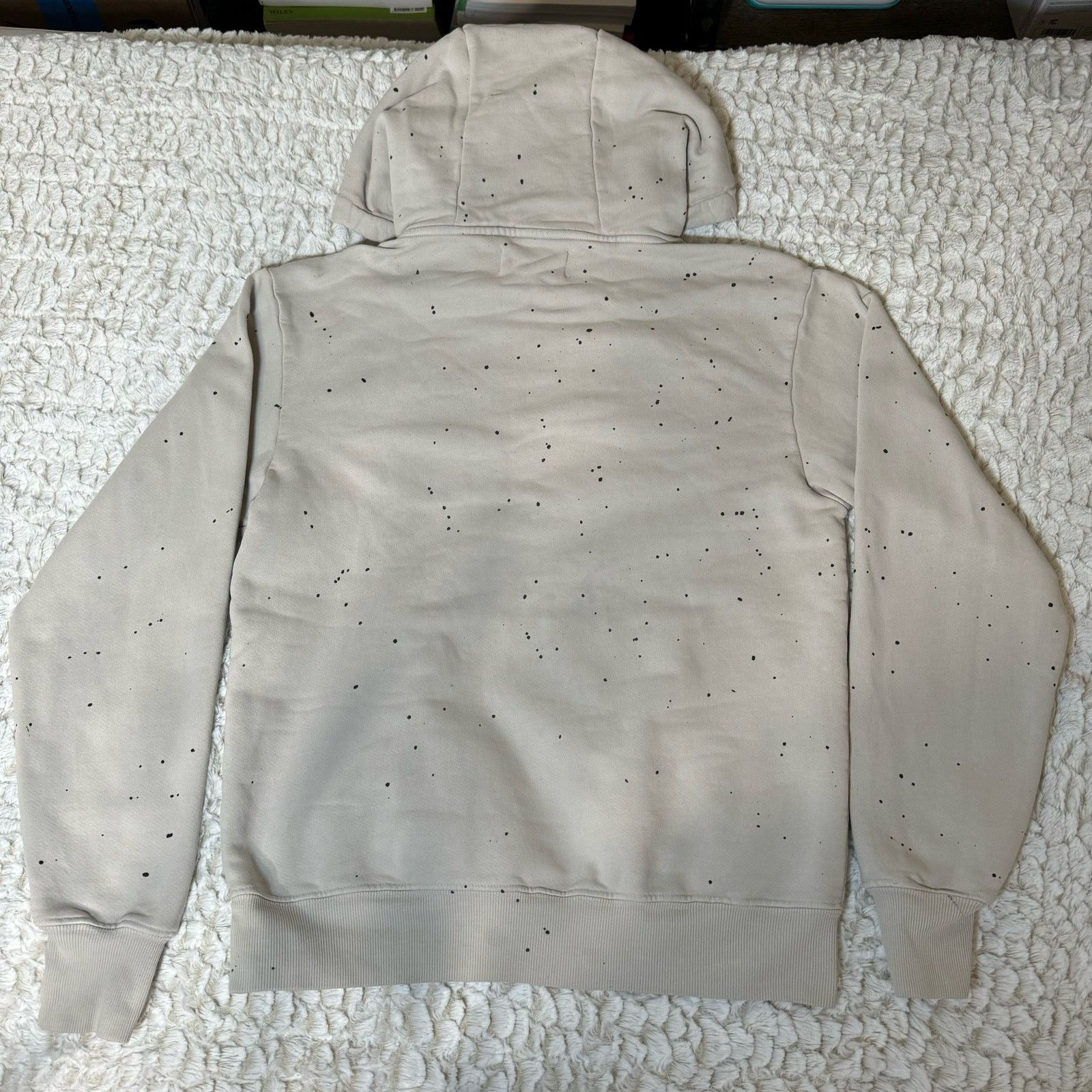 Unknown London SoulCycle Ink Splatter Skull Bones Hoodie Pockets Size S Size US S / EU 44-46 / 1 - 6 Thumbnail