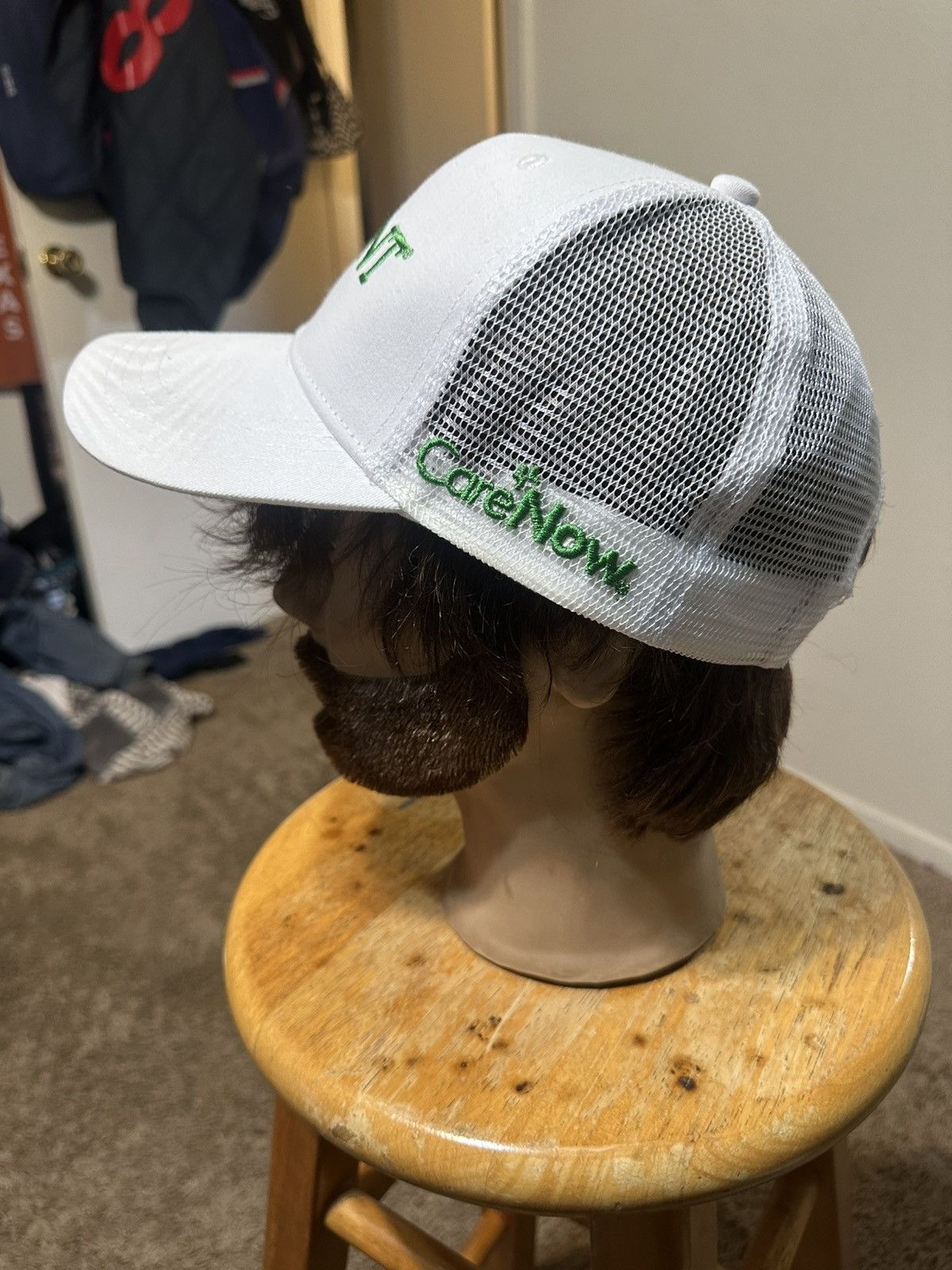 NCAA Vintage University of North Texas “triple white” hat 00s Size ONE SIZE - 5 Thumbnail
