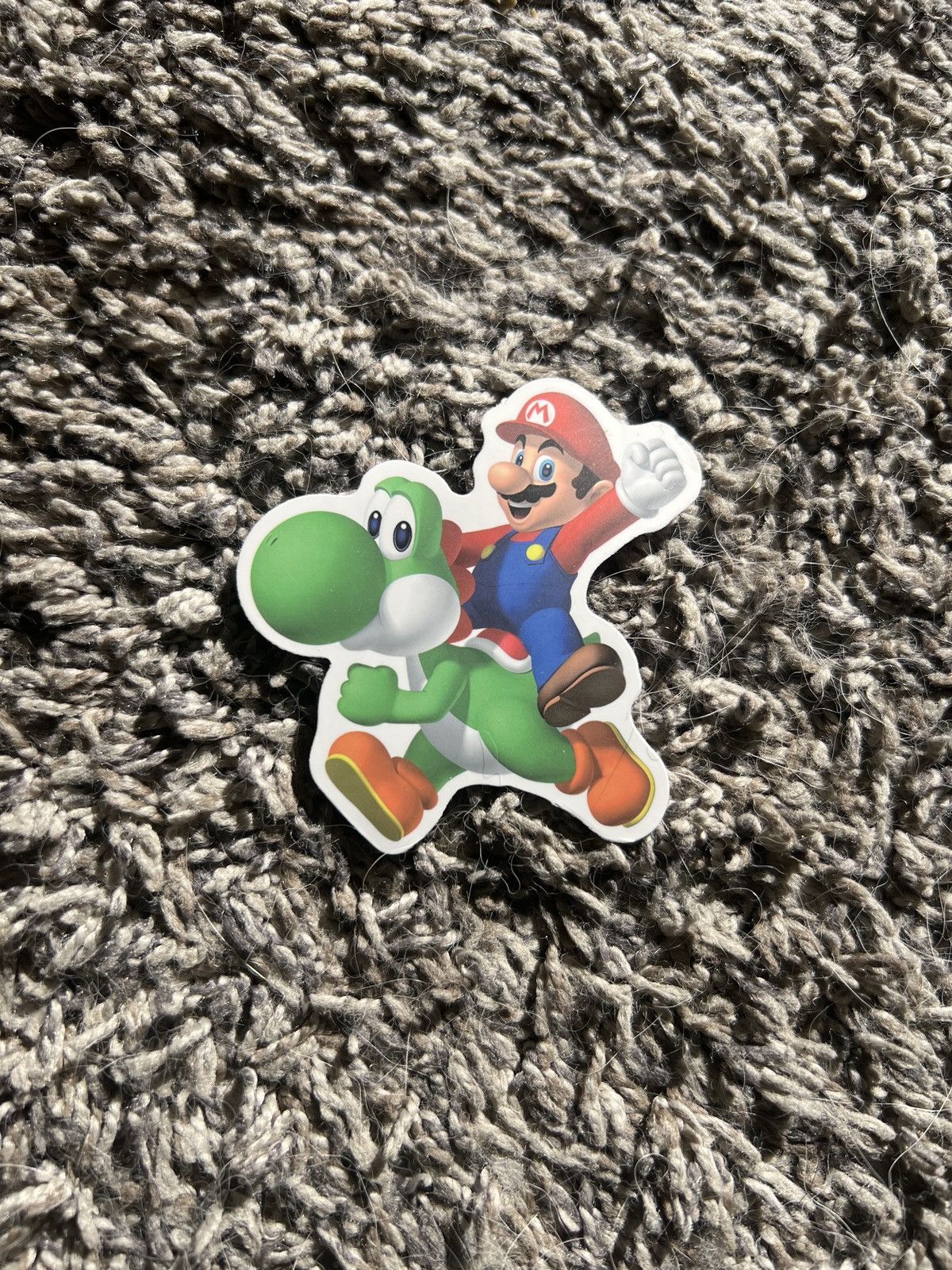 Nintendo Super Mario Mario Riding Yoshi Sticker Size ONE SIZE - 1 Thumbnail