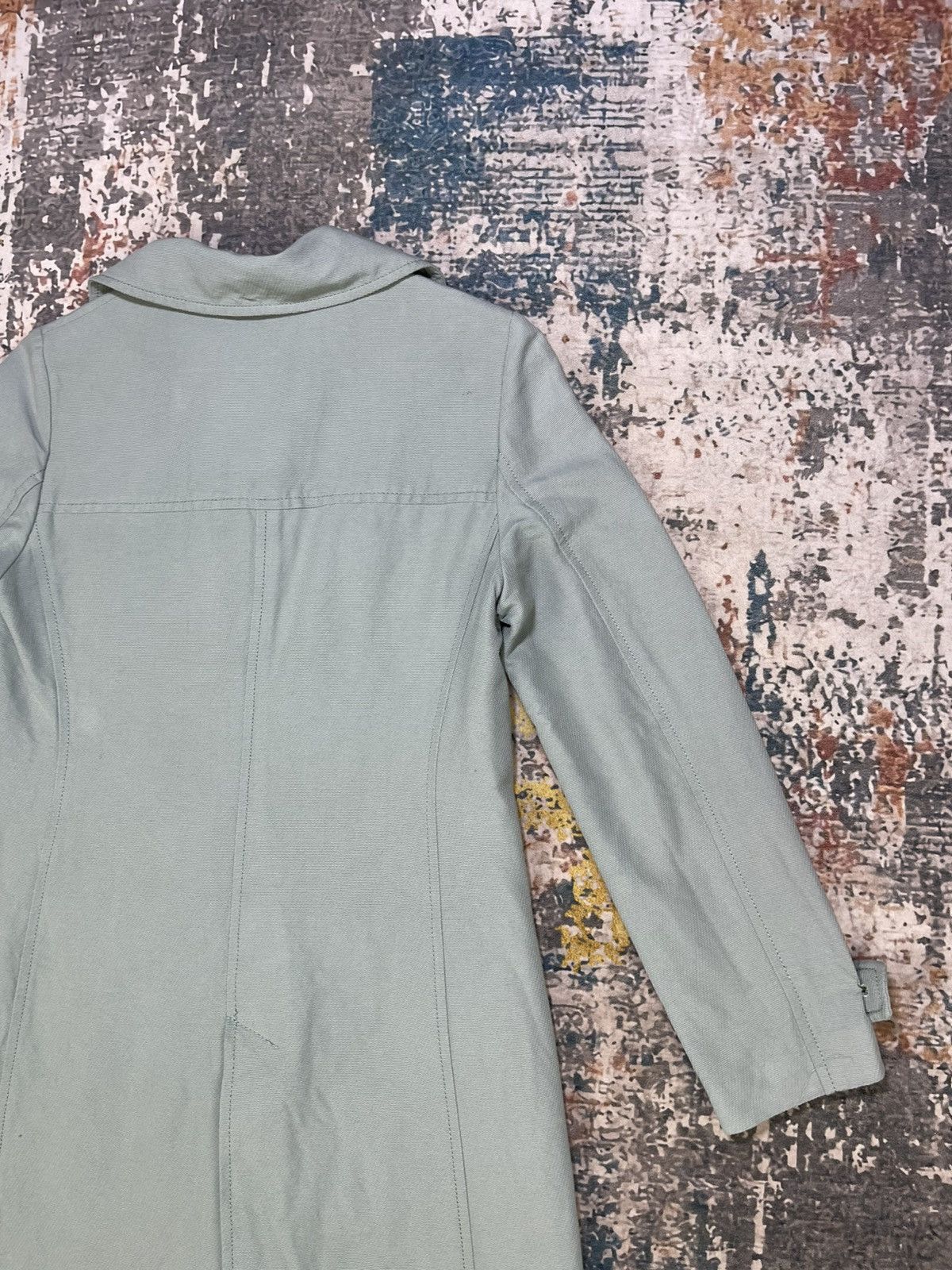 Japanese Brand 1/2 Un-Demi Trench Coat Size XS / US 0-2 / IT 36-38 - 4 Thumbnail