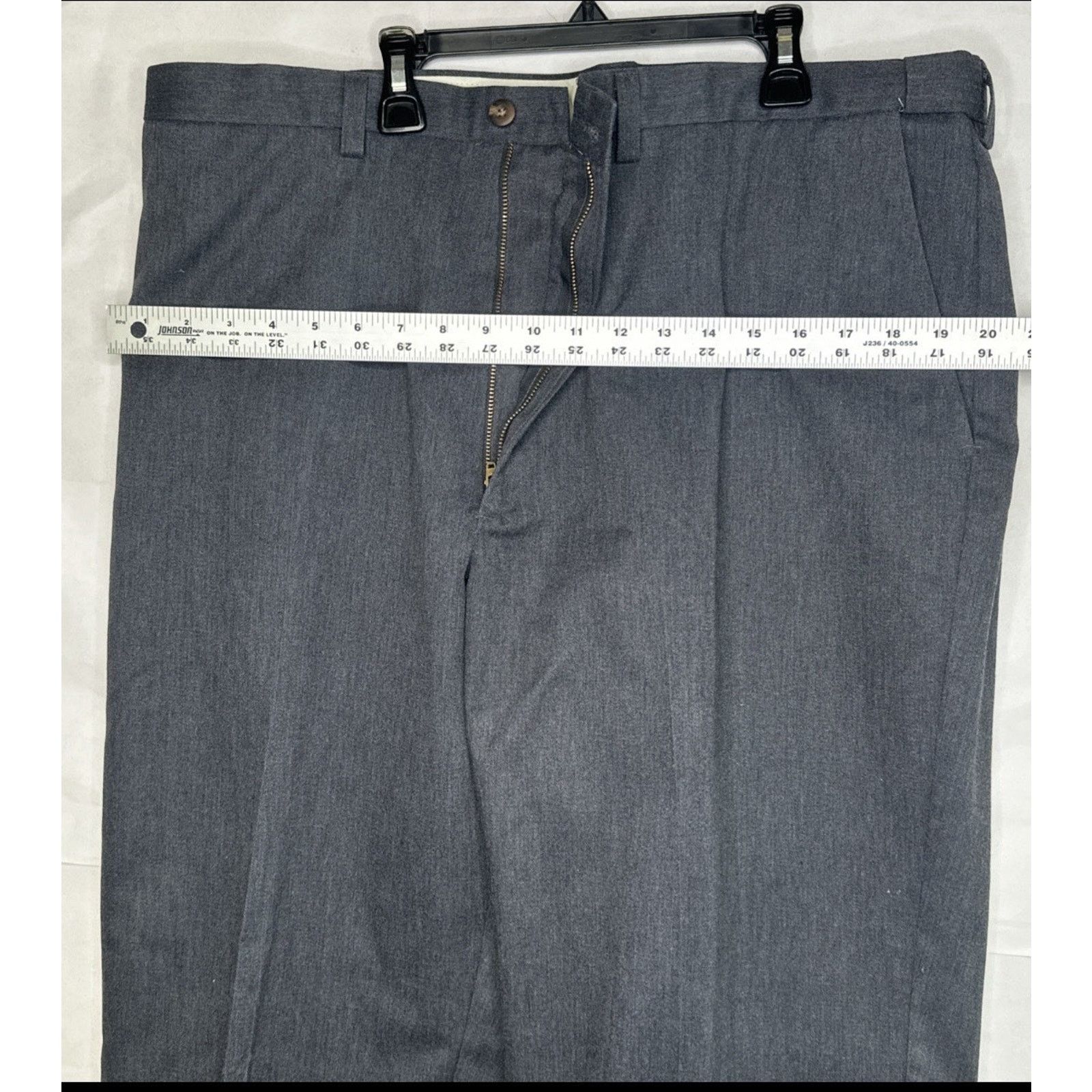 Haggar EUC Haggar 40X32 Dress Pants Slacks Black Size US 40 / EU 56 - 3 Thumbnail