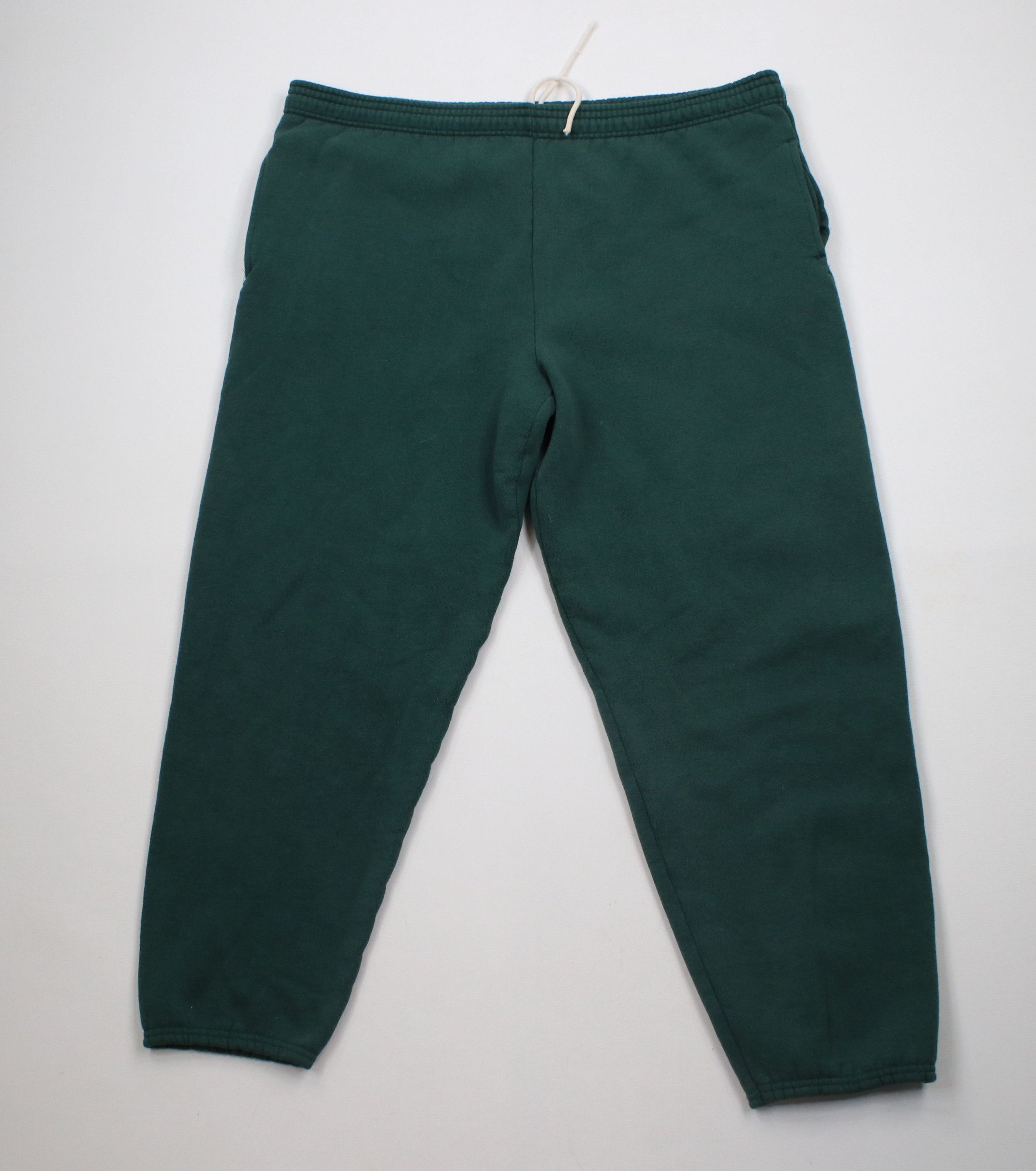 Vintage Vintage 90s Streetwear Sweatpants Joggers Pants Green USA Size US 40 / EU 56 - 1 Thumbnail