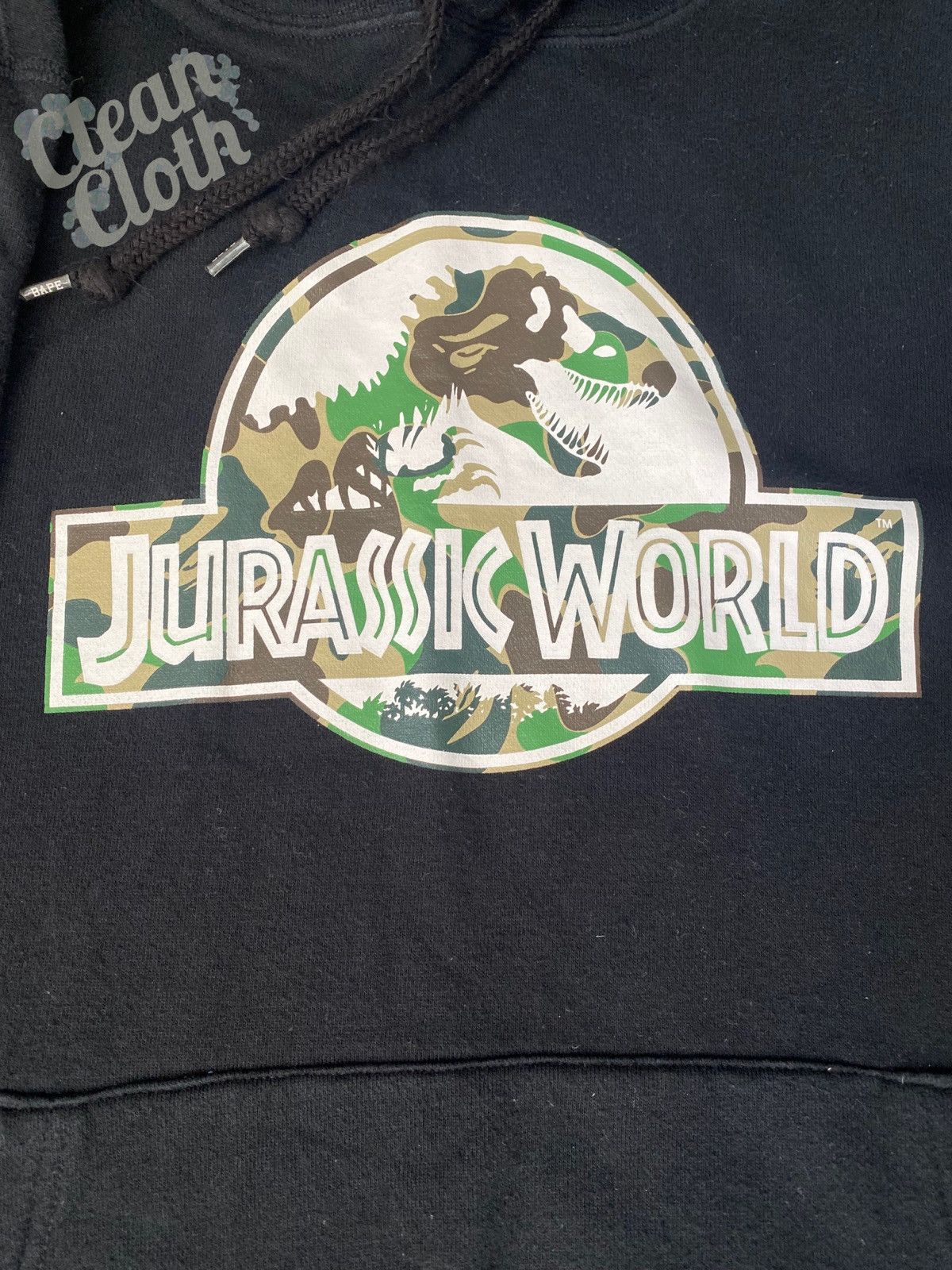 Bape Bape x Jurassic World Pullover Hoodie Size US L / EU 52-54 / 3 - 3 Thumbnail