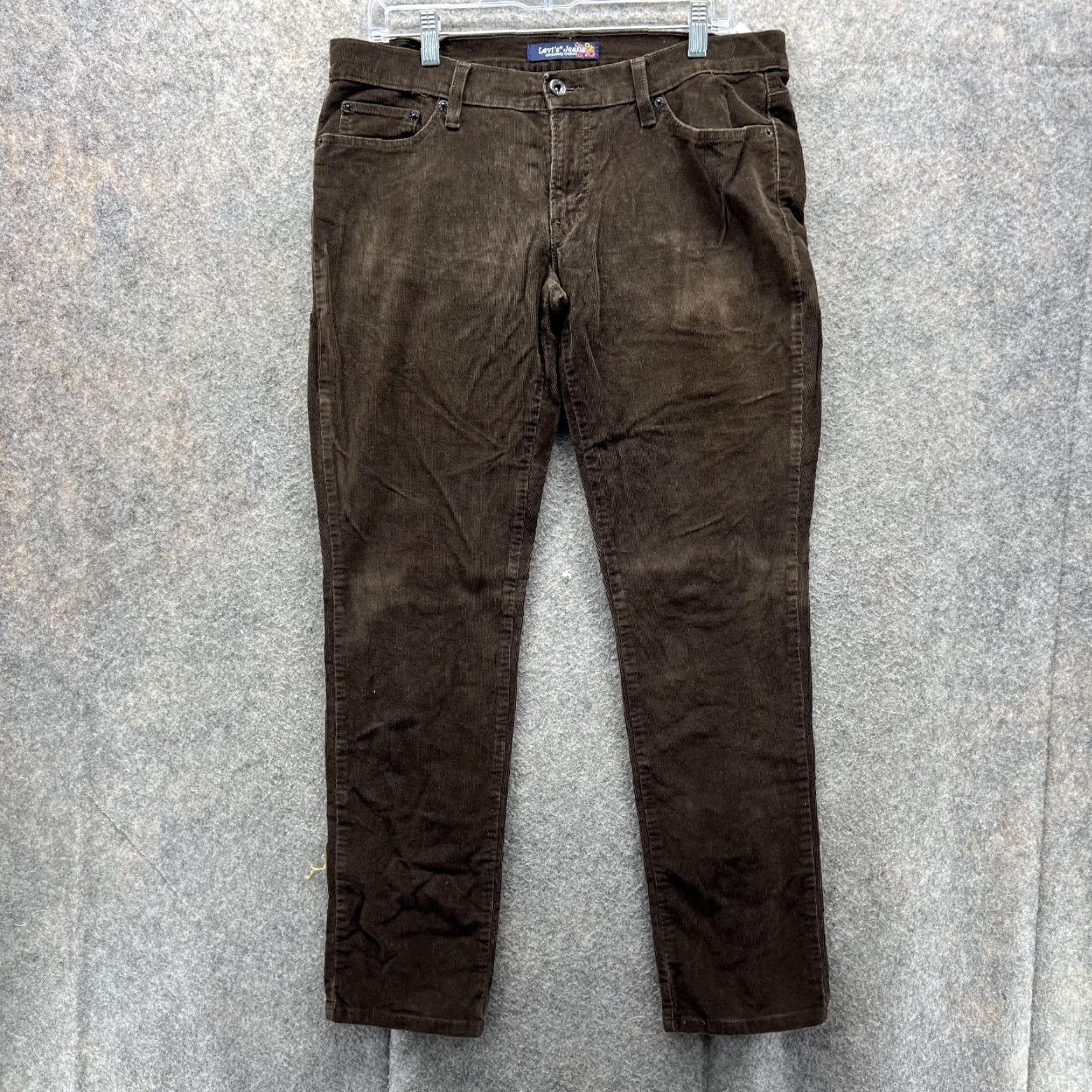 Levi's VINTAGE Levi's Pants Women 13 Chino Cotton Corduroy Brown Regular Straight Casual Clothes Womens 13 pants Brown Cotton Corduroy Levi's Vintage Size 34" / US 12 / IT 48 - 2 Thumbnail