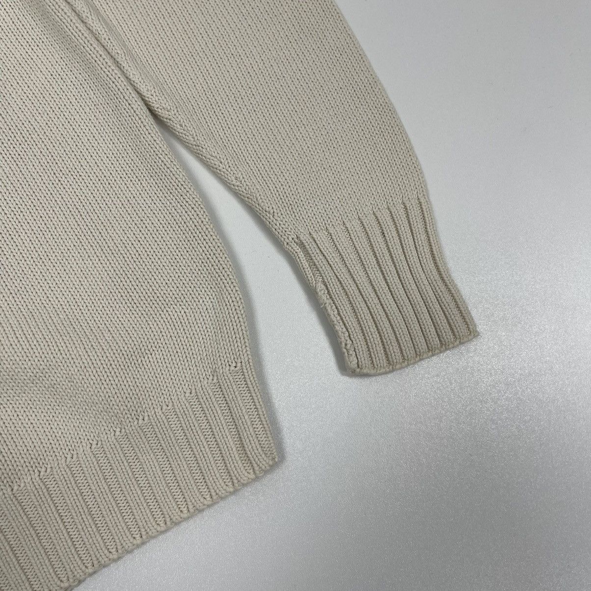 Polo Ralph Lauren Polo by Ralph Lauren Cotton Knit Vintage Sweater White Size US L / EU 52-54 / 3 - 7 Thumbnail