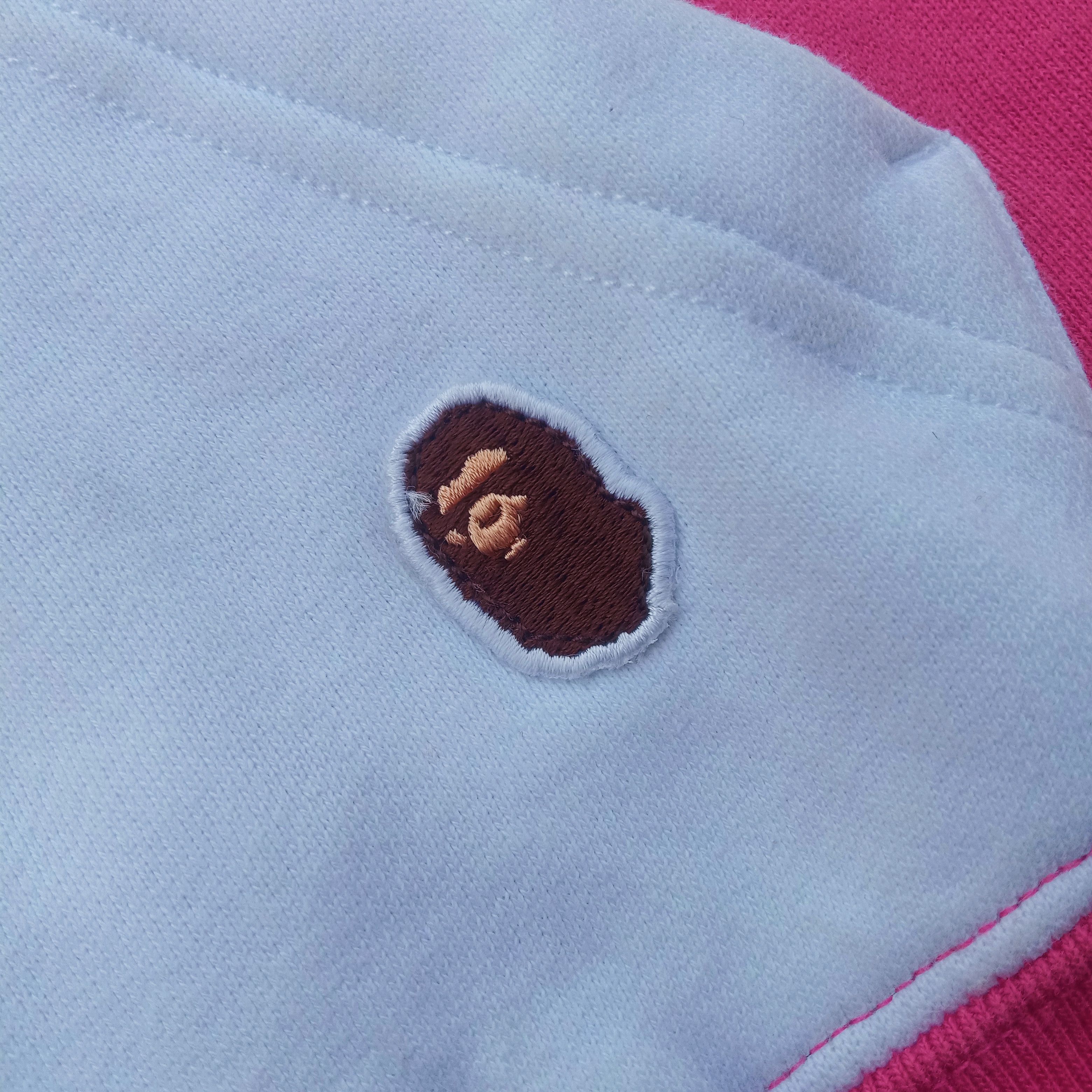 Bape 2015 Color Block Oversized Pullover Hoodie Size ONE SIZE - 4 Thumbnail