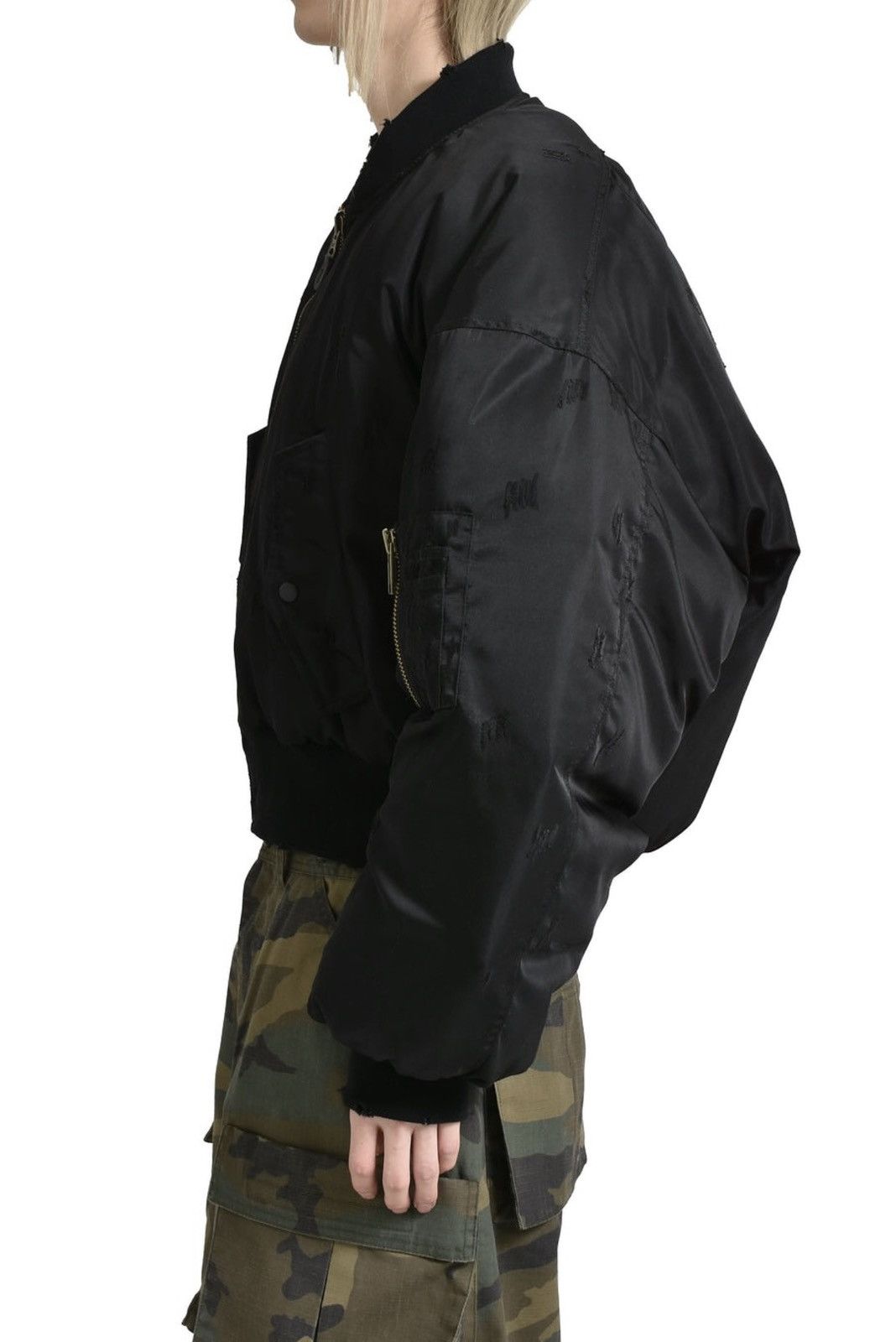 PROJECT G/R PROJECT G/R REVERSIBLE PUFFER BOMBER JACKET SIZE 1 Size US M / EU 48-50 / 2 - 2 Thumbnail