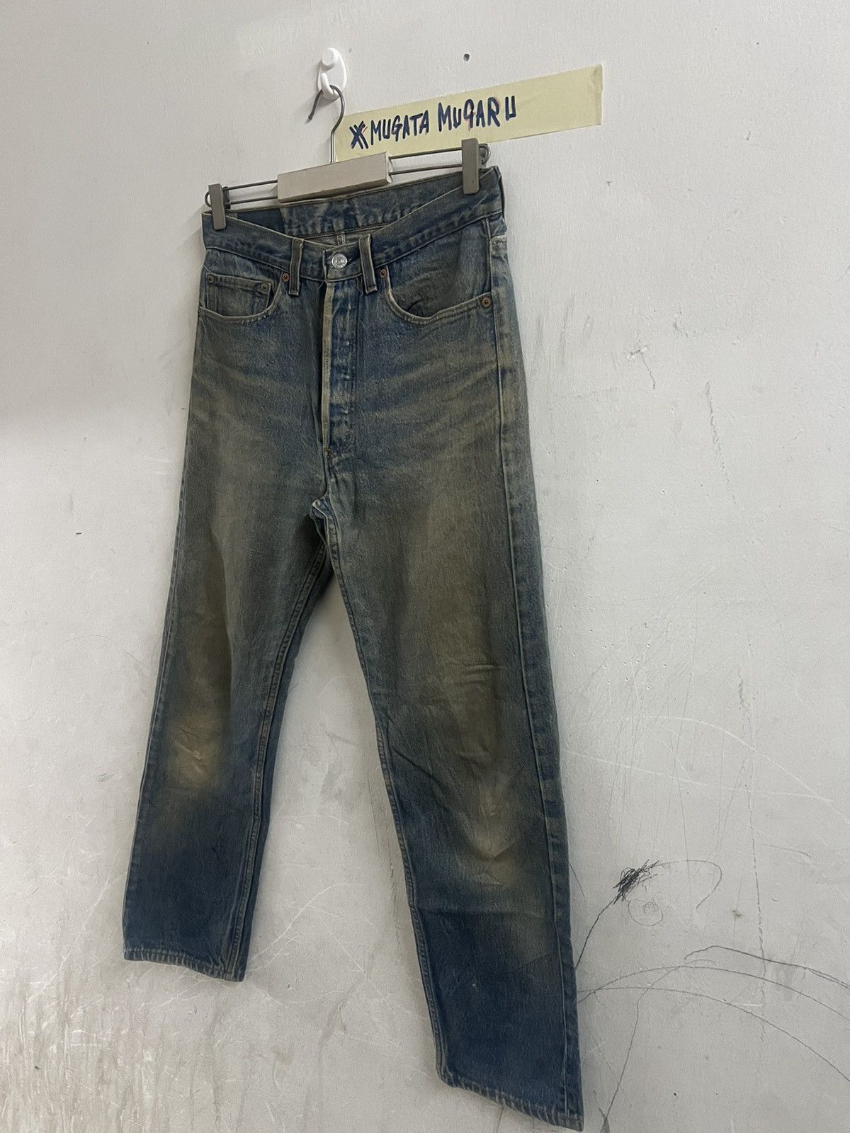 Japanese Brand × Levi's Vintage Clothing RUSTY‼️VINTAGE 501 RUSTY DENIM PANT KURT COBAIN Size US 30 / EU 46 - 7 Thumbnail