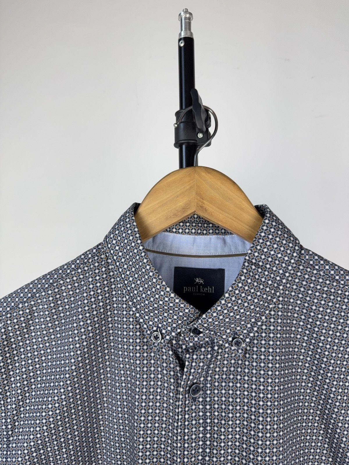 Vintage Vintage Style 00s Designer Paul Kehl Dot pattern Shirt Size US M / EU 48-50 / 2 - 5 Thumbnail