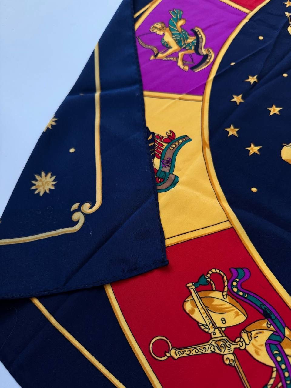 Versace Vintage Versace Gianni Silk Scarf Zodiac Authentic Size ONE SIZE - 3 Thumbnail