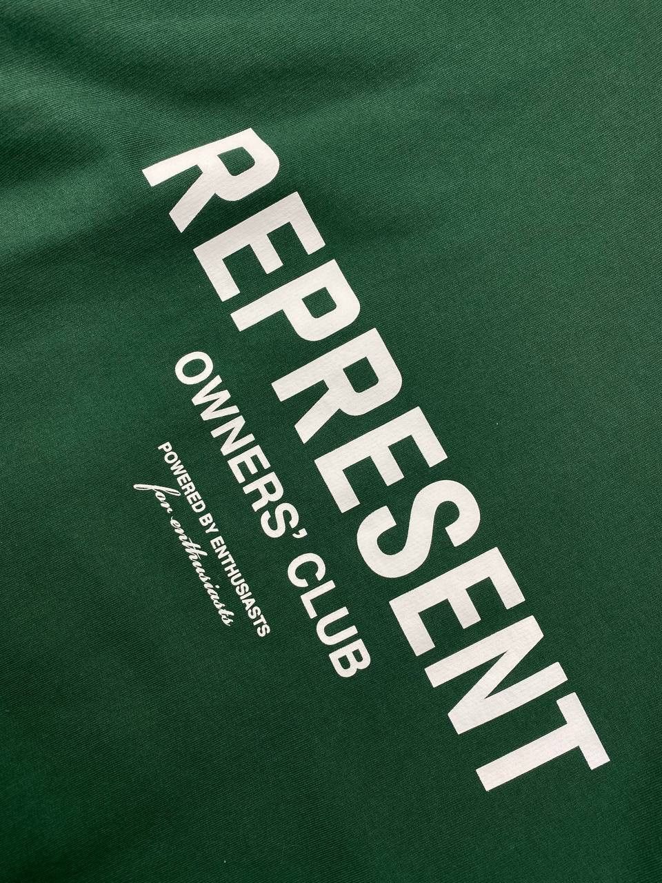 Represent Clo. Represent Owners Club Sweatshirt Big Logo Men Size L Green Size US L / EU 52-54 / 3 - 12 Thumbnail