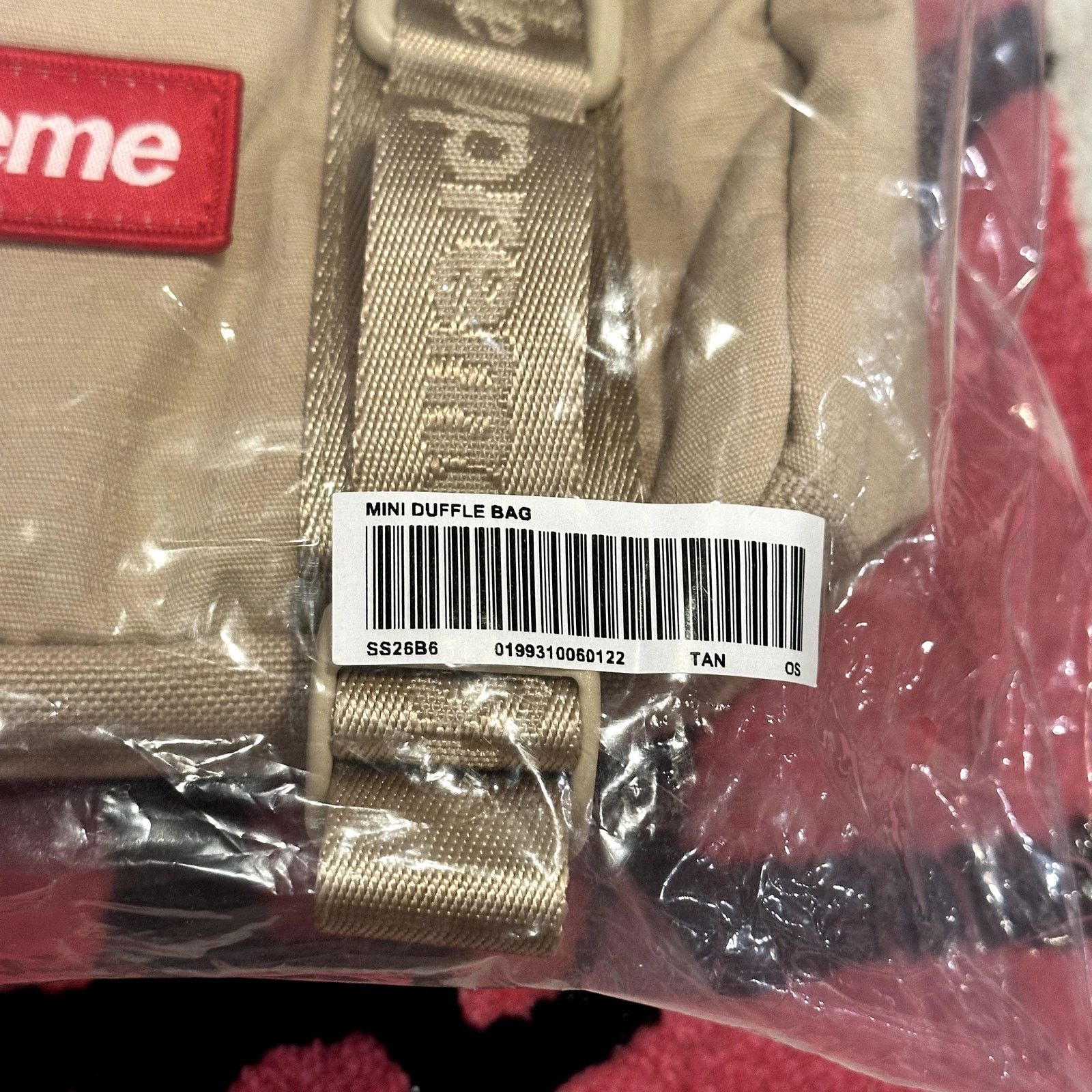 Supreme Supreme Mini Duffle Bag (SS26) – Tan – As Pictured Size ONE SIZE - 7 Thumbnail