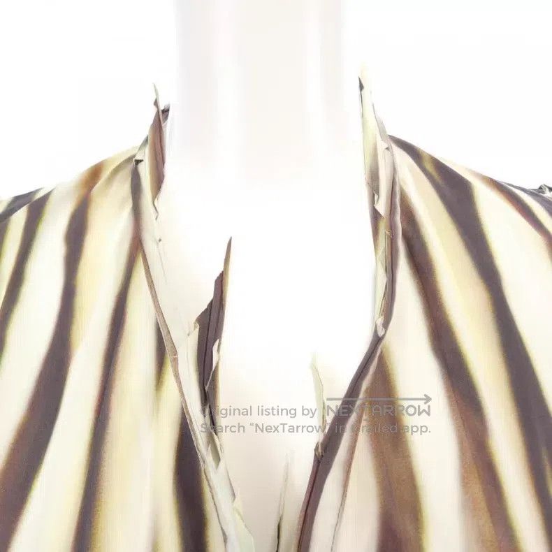 Issey Miyake Issey Miyake Thorn Pattern Sleeveless Shirt Size M / US 6-8 / IT 42-44 - 3 Thumbnail