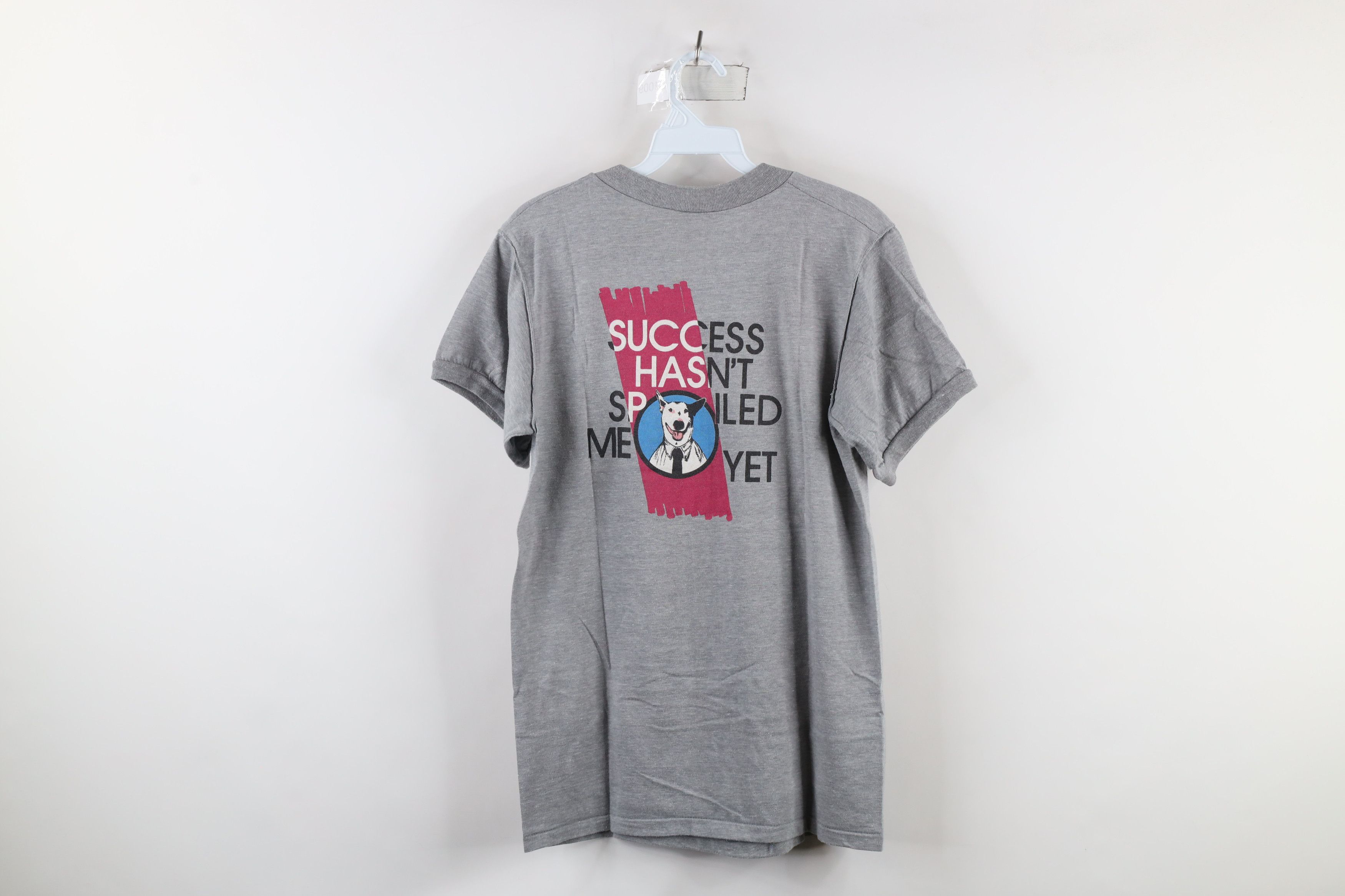 Vintage Vintage 80s Springfield Band Short Sleeve T-Shirt Gray USA Size US L / EU 52-54 / 3 - 15 Thumbnail