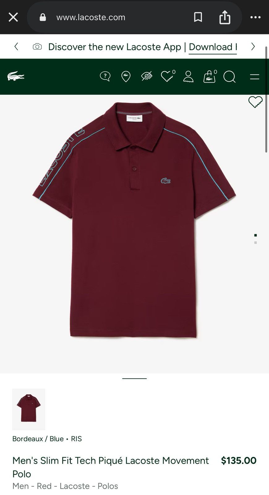 Lacoste 🇫🇷 NEW❗️ Lacoste Slim Fit Polo T-Shirt Made in France Rare Size US XXL / EU 58 / 5 - 5 Thumbnail
