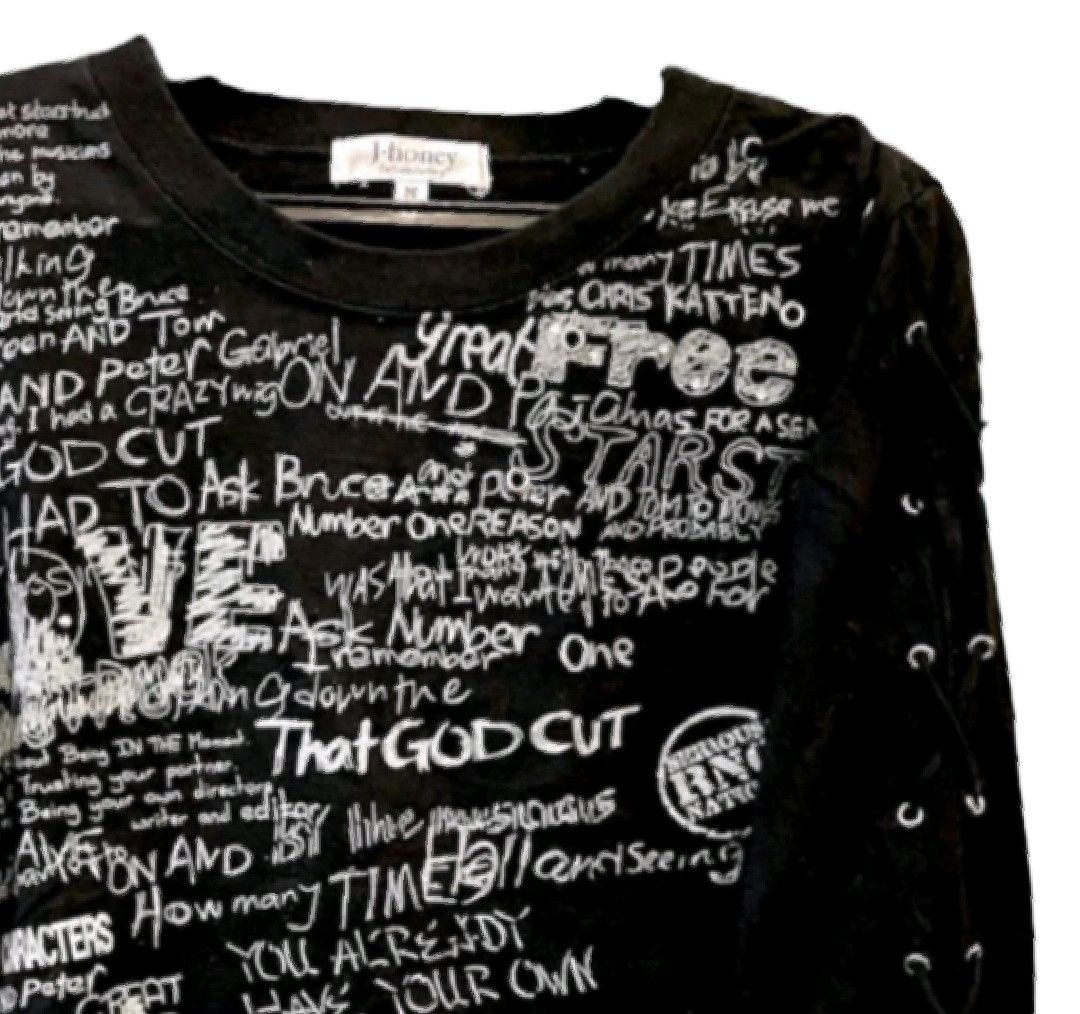 If Six Was Nine × Japanese Brand × Le Grande Bleu (L.G.B.) J- Honey - Line up Poem Long sleeve Size S / US 4 / IT 40 - 2 Thumbnail