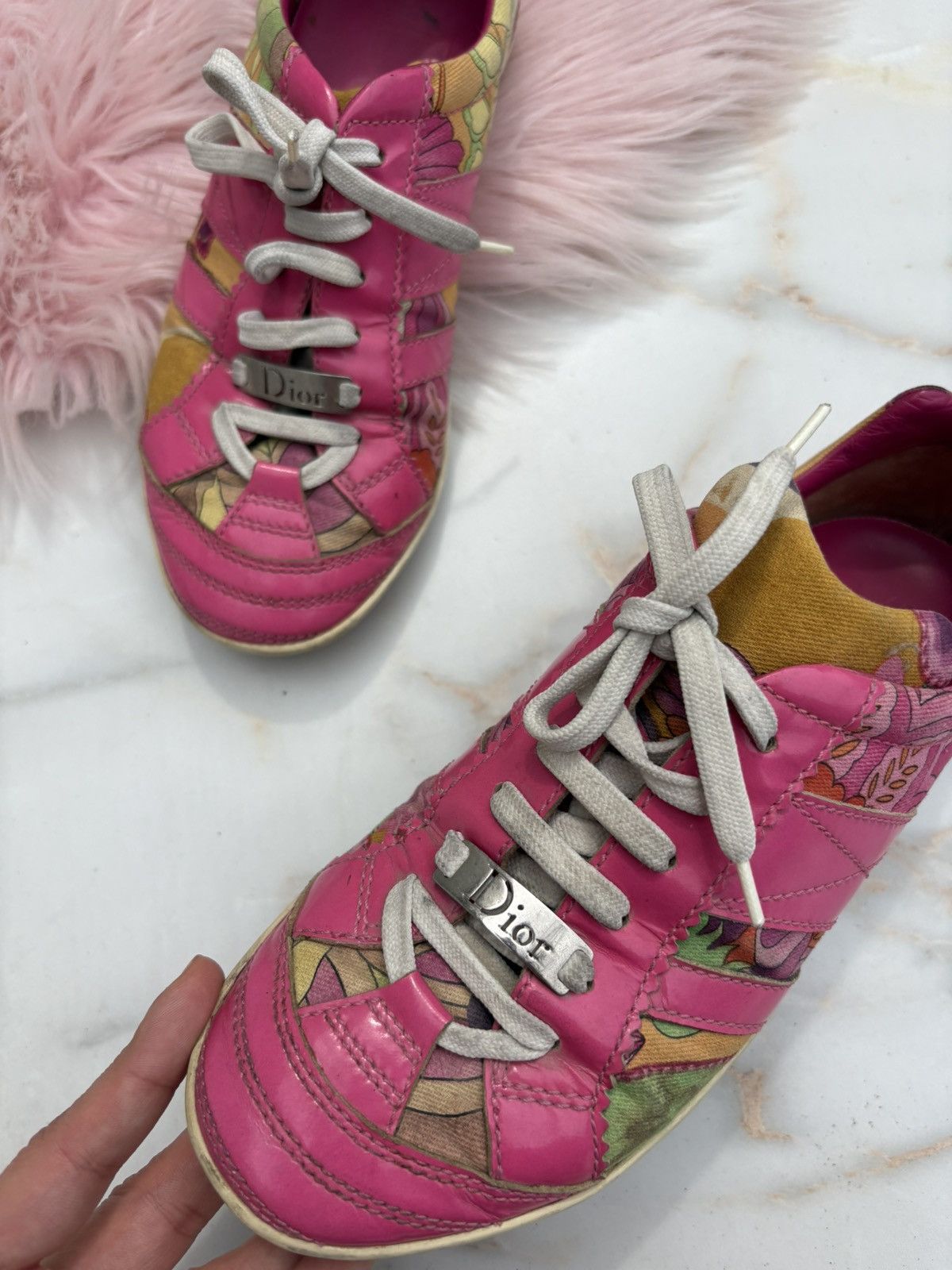 Dior y2k floral Dior shoes Size US 6.5 / IT 36.5 - 15 Thumbnail