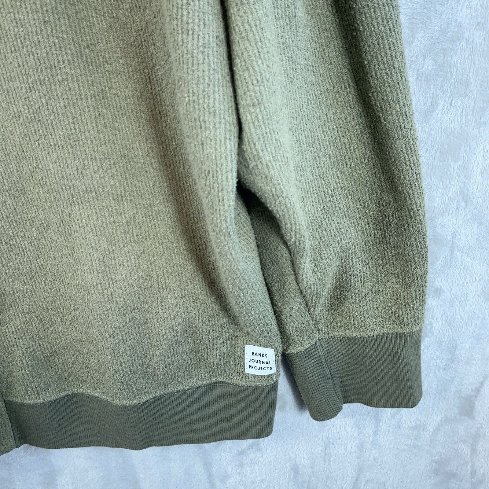 Banks Journal Banks Journal Made In Japan Waffle Knit Cardigan Men's XL Size US XL / EU 56 / 4 - 7 Thumbnail
