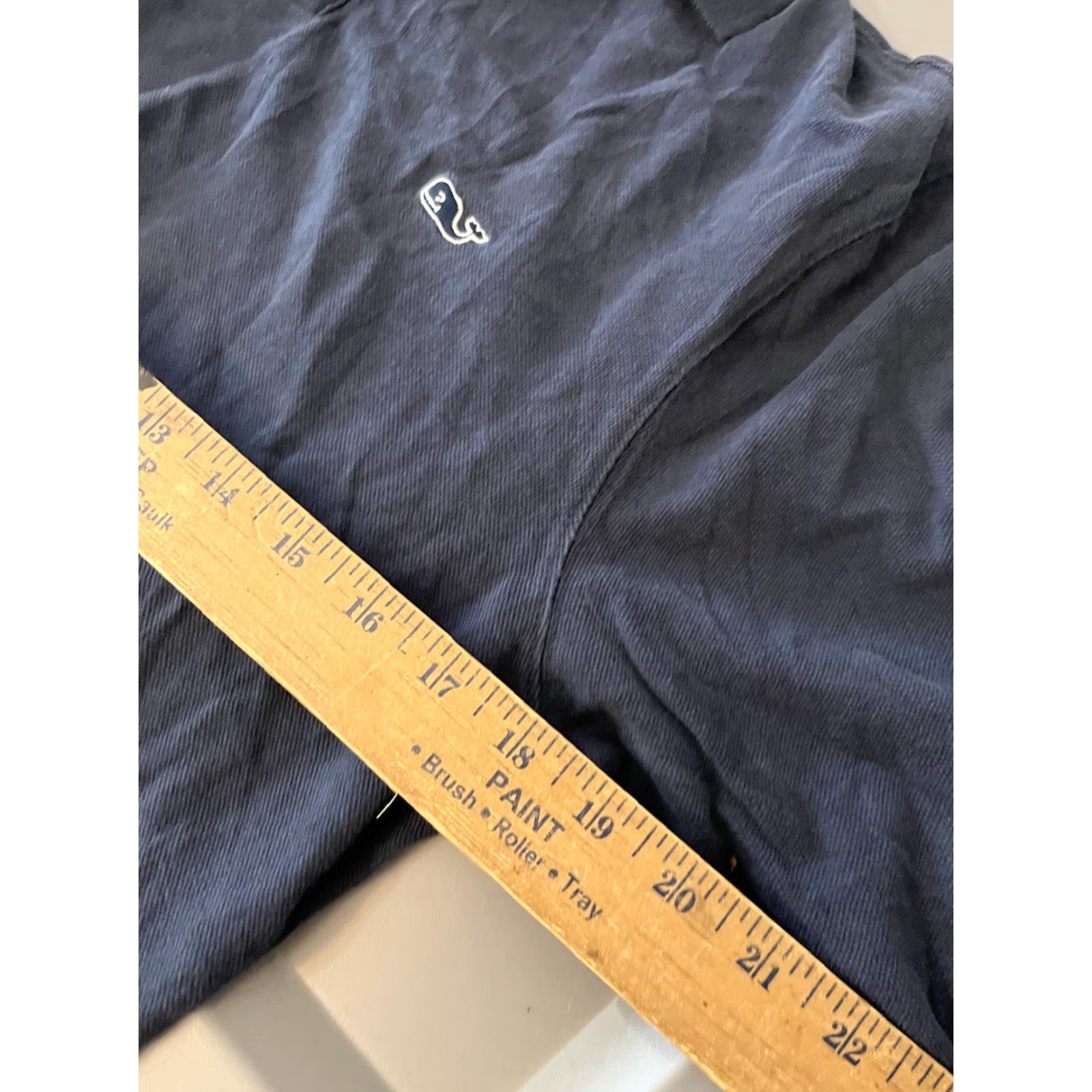 Vineyard Vines Vineyard Vines Mens Polo Shirt Cotton Long Sleeve Solid Blue Small Size US S / EU 44-46 / 1 - 5 Thumbnail