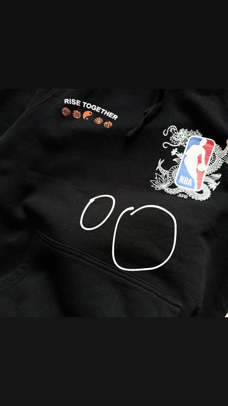 NBA NBA Jasper Hyperfly Dragon Big Logo Hoodie Y2K Size US S / EU 44-46 / 1 - 10 Thumbnail