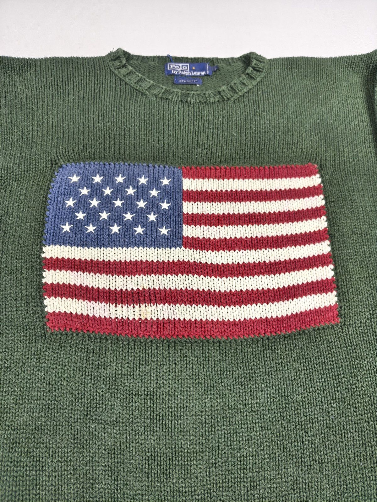 Polo Ralph Lauren Polo Ralph Lauren Flag Sweater (048) Size US M / EU 48-50 / 2 - 3 Thumbnail