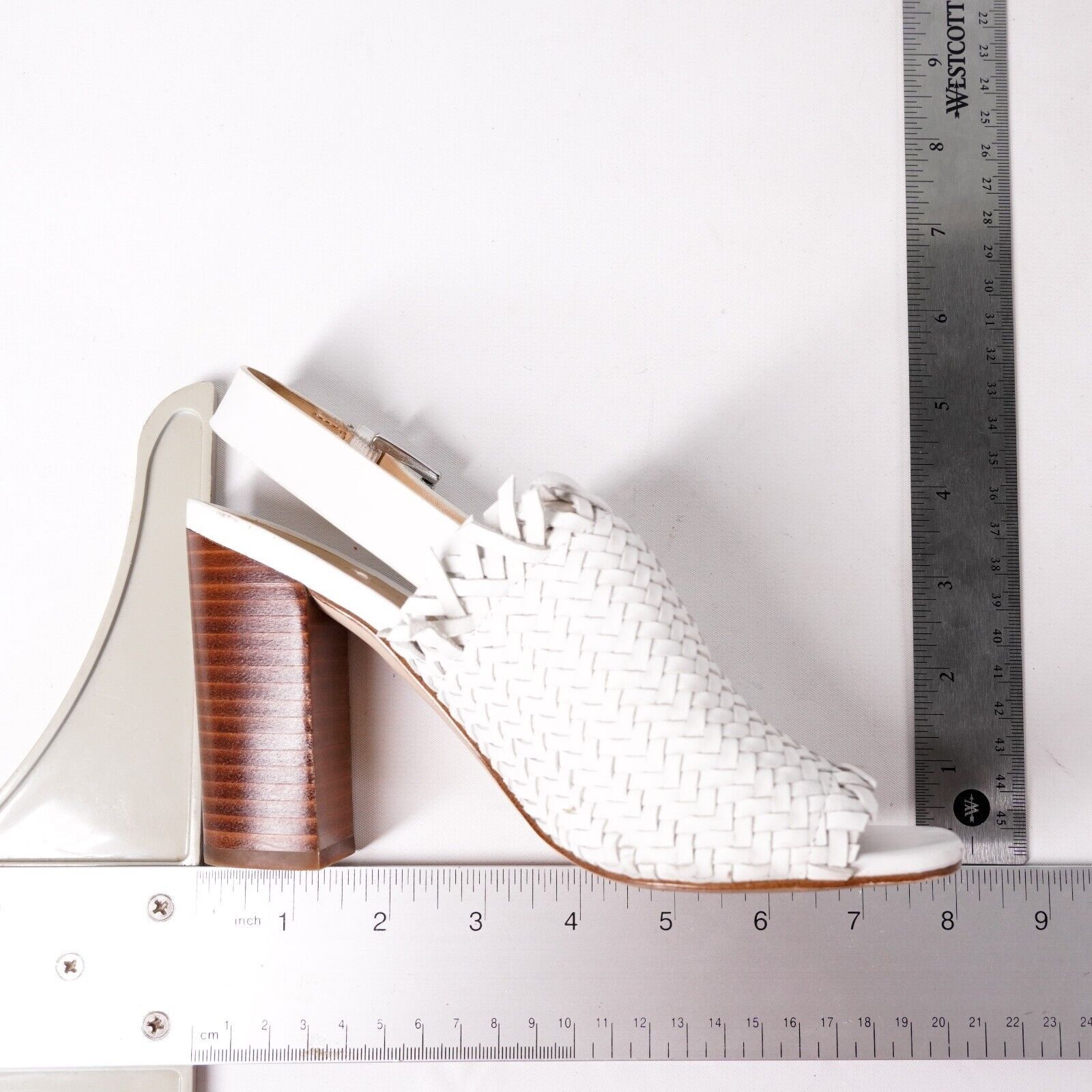 Michael Kors Michael Kors Woven Leather Shoes High Heels Pumps Women's 5M Size US 5 / IT 35 - 11 Thumbnail