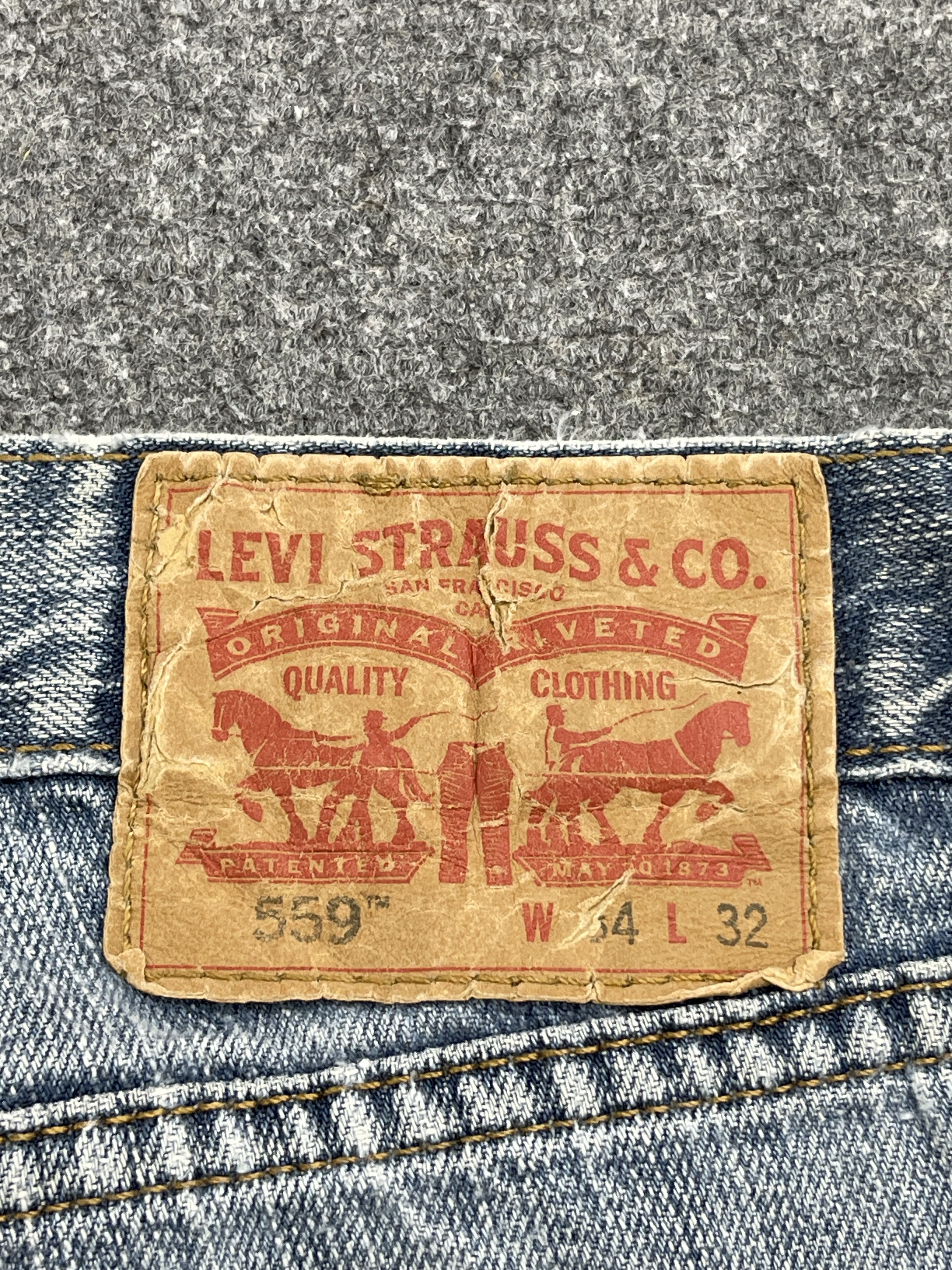 Levi's Vintage Levis 559 Jeans DP2495 Size US 34 / EU 50 - 5 Thumbnail