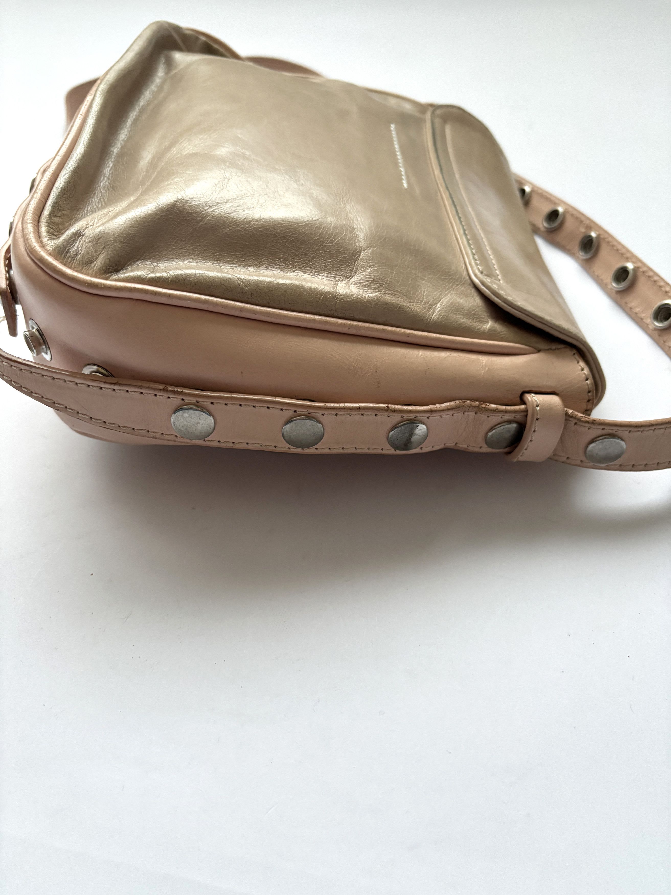 Maison Margiela ⚡️QUICK SALE⚡️2017 Margiela MM6 Beige/Pink Upside Down Bag Size ONE SIZE - 5 Thumbnail