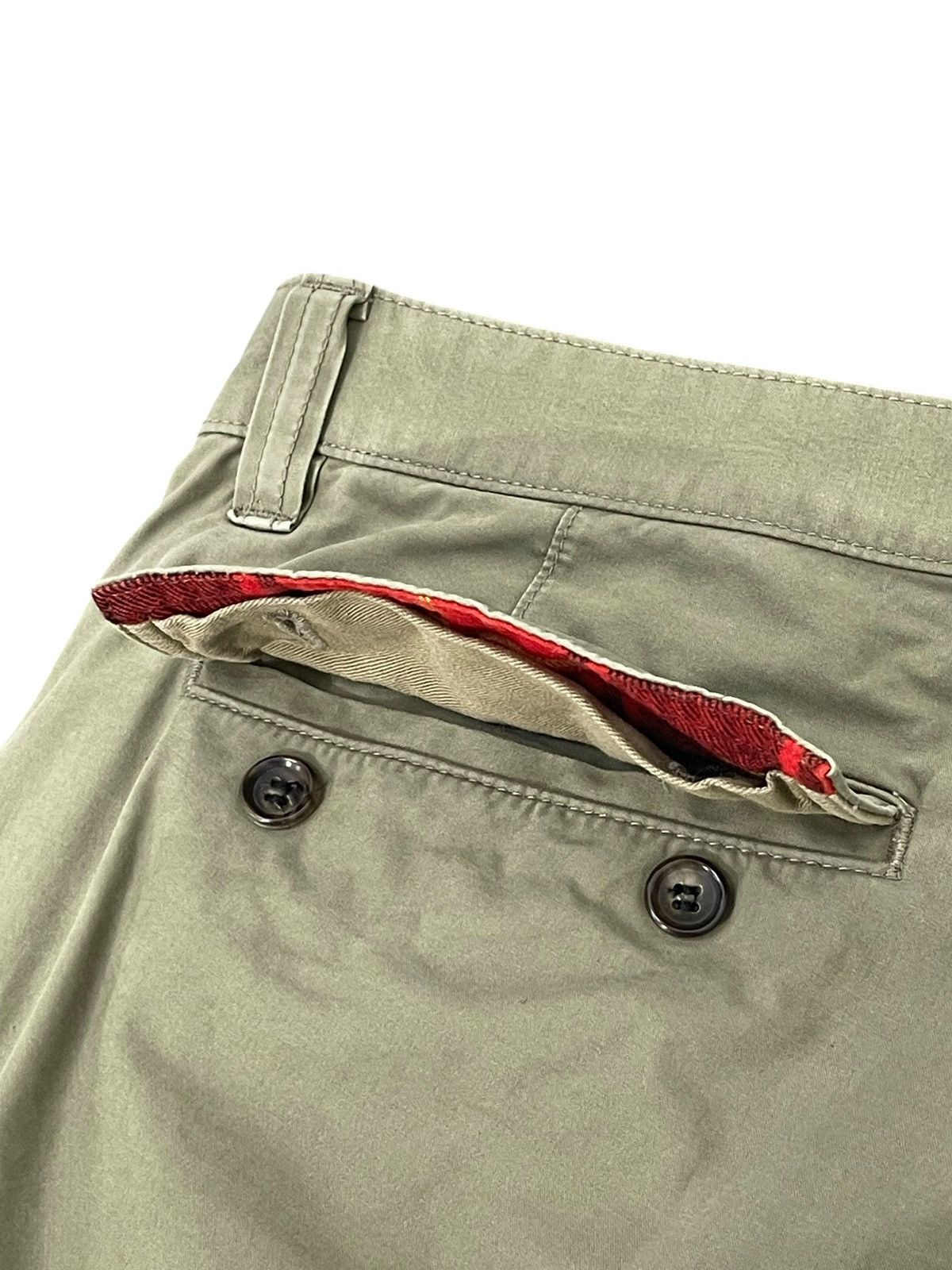 Comme des Garcons AD 2010 Cargo Pant Comme Des Garcons Check Lining Slim 1🟦5 Size US 33 - 14 Thumbnail