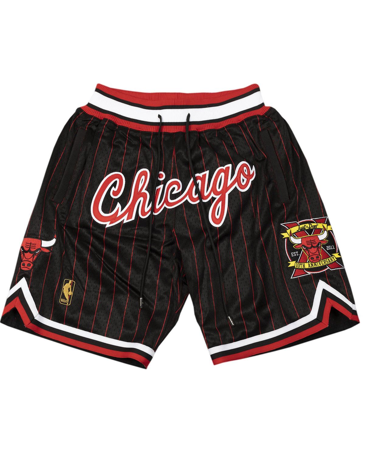 Just Don × Mitchell & Ness Chicago Bulls Just Don 10th Year Anniversary 1996 Shorts L Size US 34 / EU 50 - 2 Thumbnail