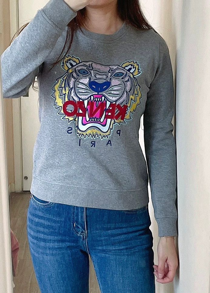 Kenzo KENZO Classic tiger head turtleneck Size S / US 4 / IT 40 - 1 Thumbnail