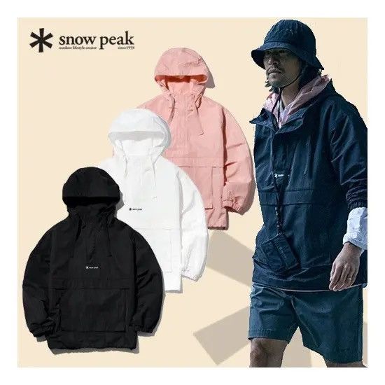 Snow Peak Snow Peak Neo Kangaroo Pocket Anorak Jacket Size US M / EU 48-50 / 2 - 11 Thumbnail