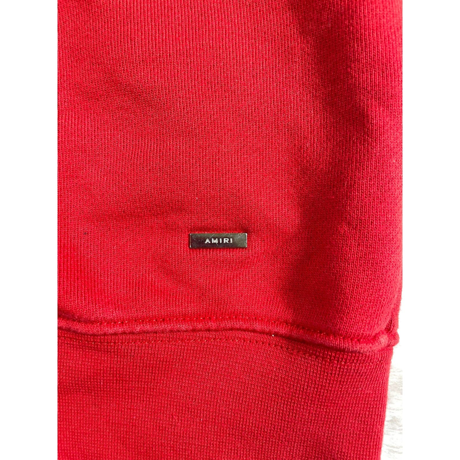 Amiri Amiri Bones Crew Red Sweatsuit Size XL / US 12-14 / IT 48-50 - 12 Thumbnail