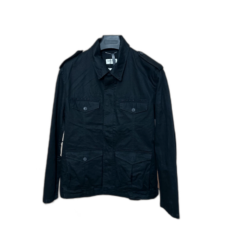 Saint Laurent Paris Saint Laurent Black and Red Jacket-2507 Size US L / EU 52-54 / 3 - 7 Thumbnail