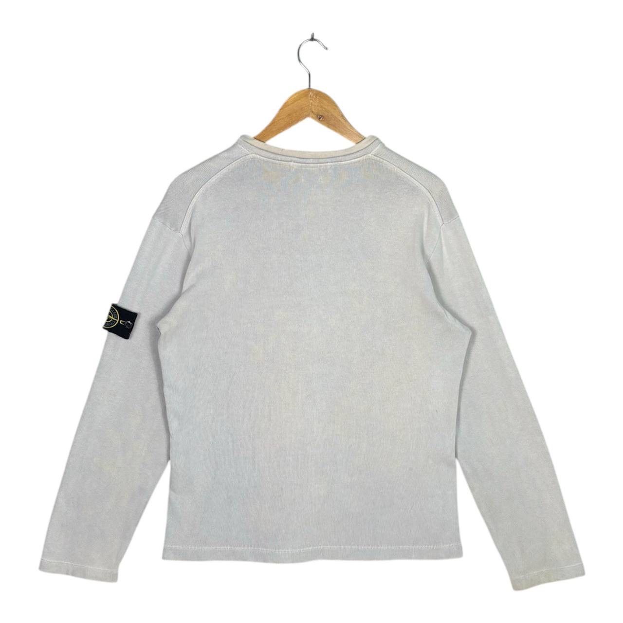 Stone Island Stone Island Washed Garment Dye Sun Faded Sweatshirt Size US S / EU 44-46 / 1 - 3 Thumbnail