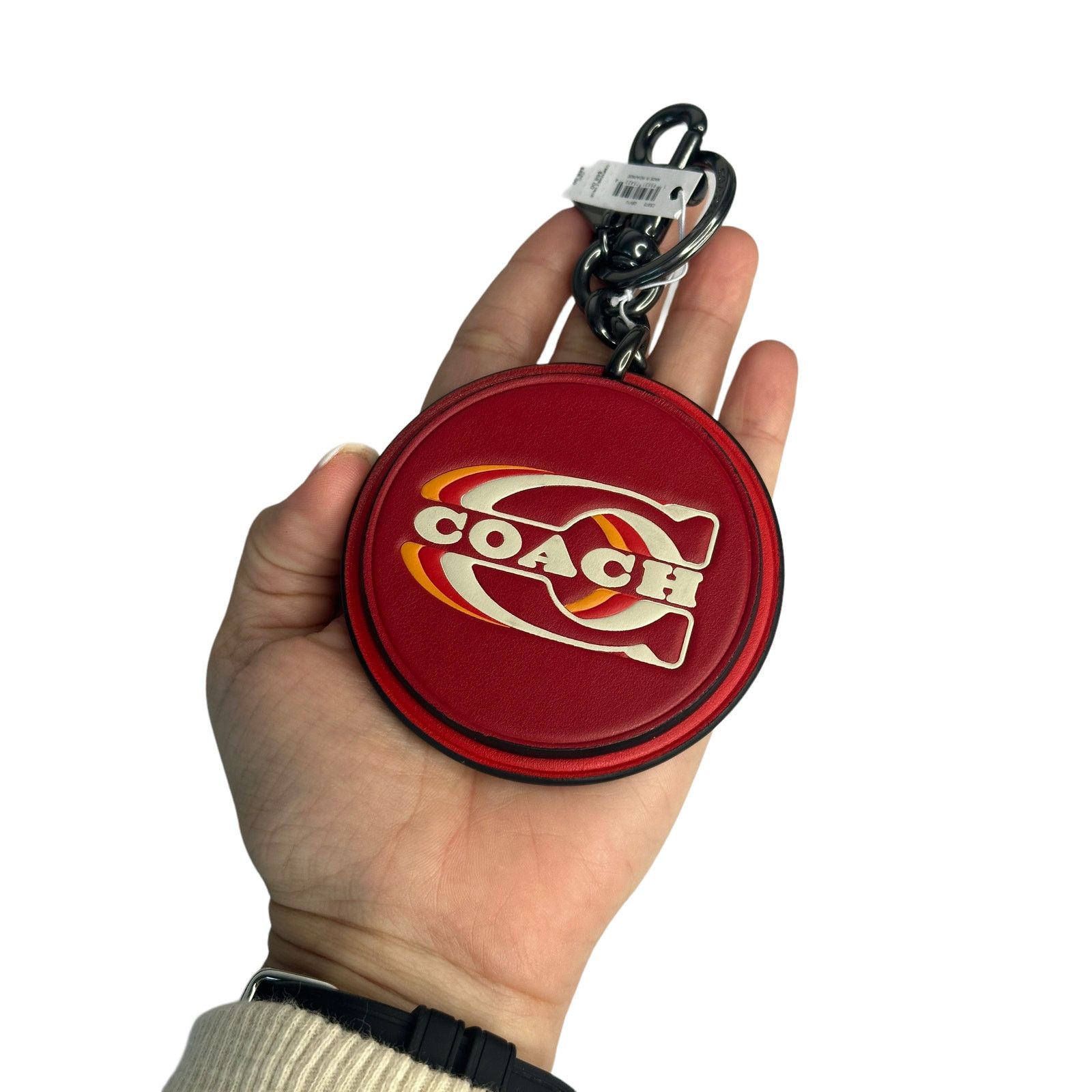 Coach Coach Key Fob Signature canvas with coach Stamp Size ONE SIZE - 5 Thumbnail
