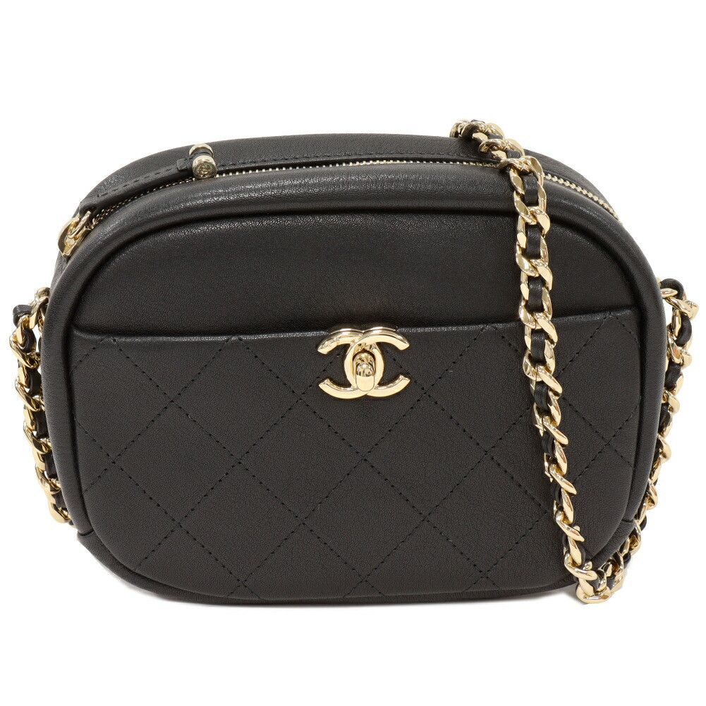 Chanel Chanel Chanel Calf Matelassé Camera Bag Shoulder Bag AS0137 Leather Shoulder Bag AS0137 Size ONE SIZE - 1 Thumbnail