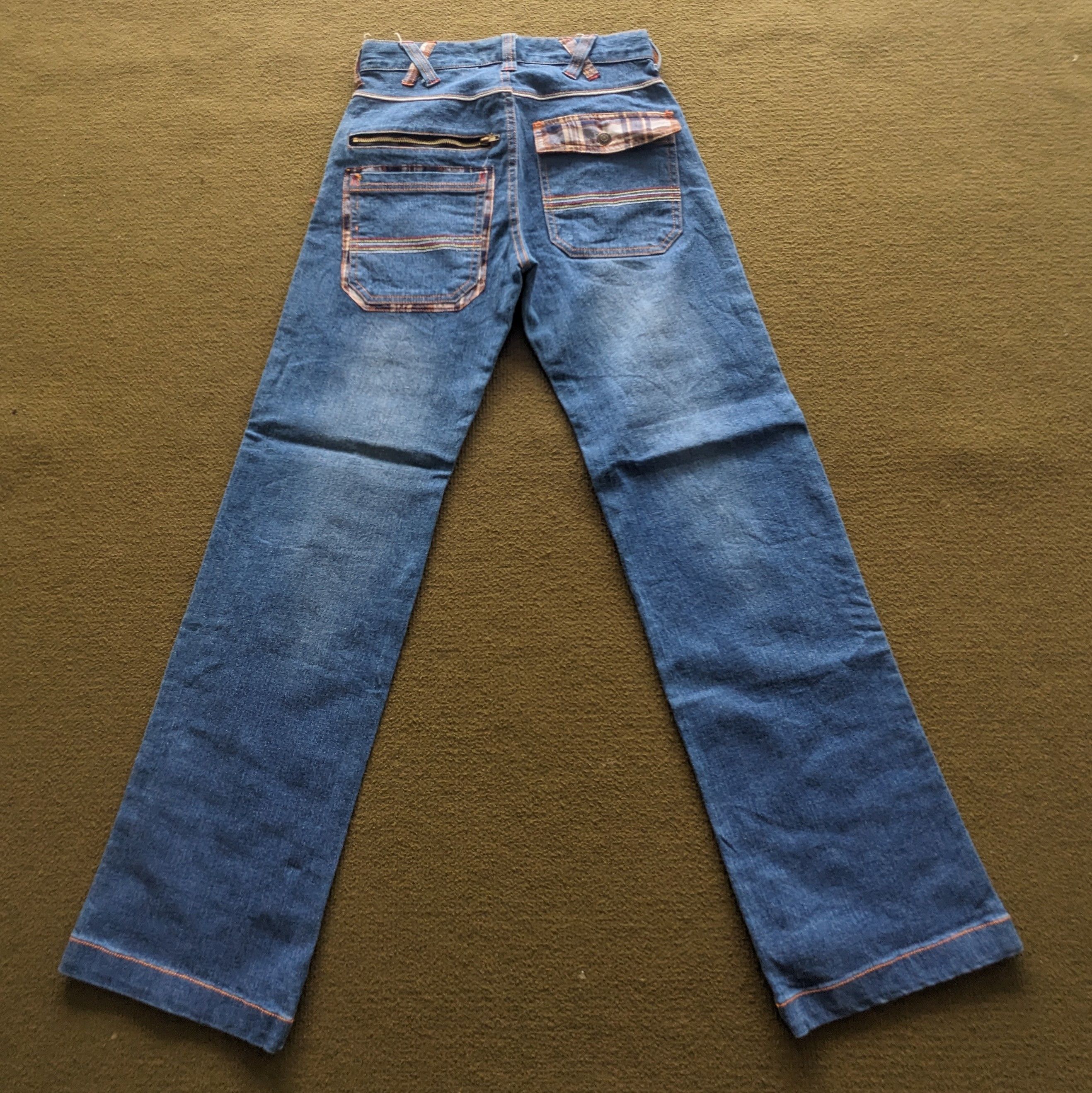 Vintage Vintage SKULLS XYZ Japanese Brand Jeans Size US 26 / EU 42 - 5 Thumbnail